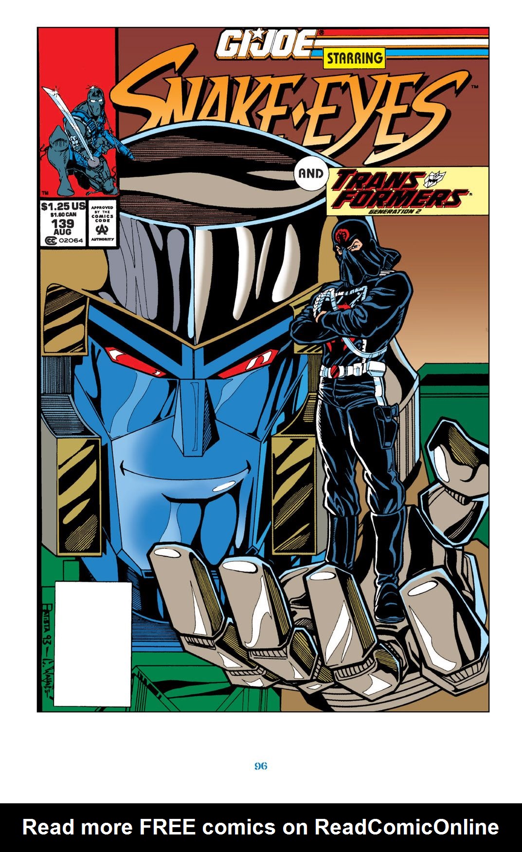 Read online Classic G.I. Joe comic -  Issue # TPB 14 (Part 1) - 95