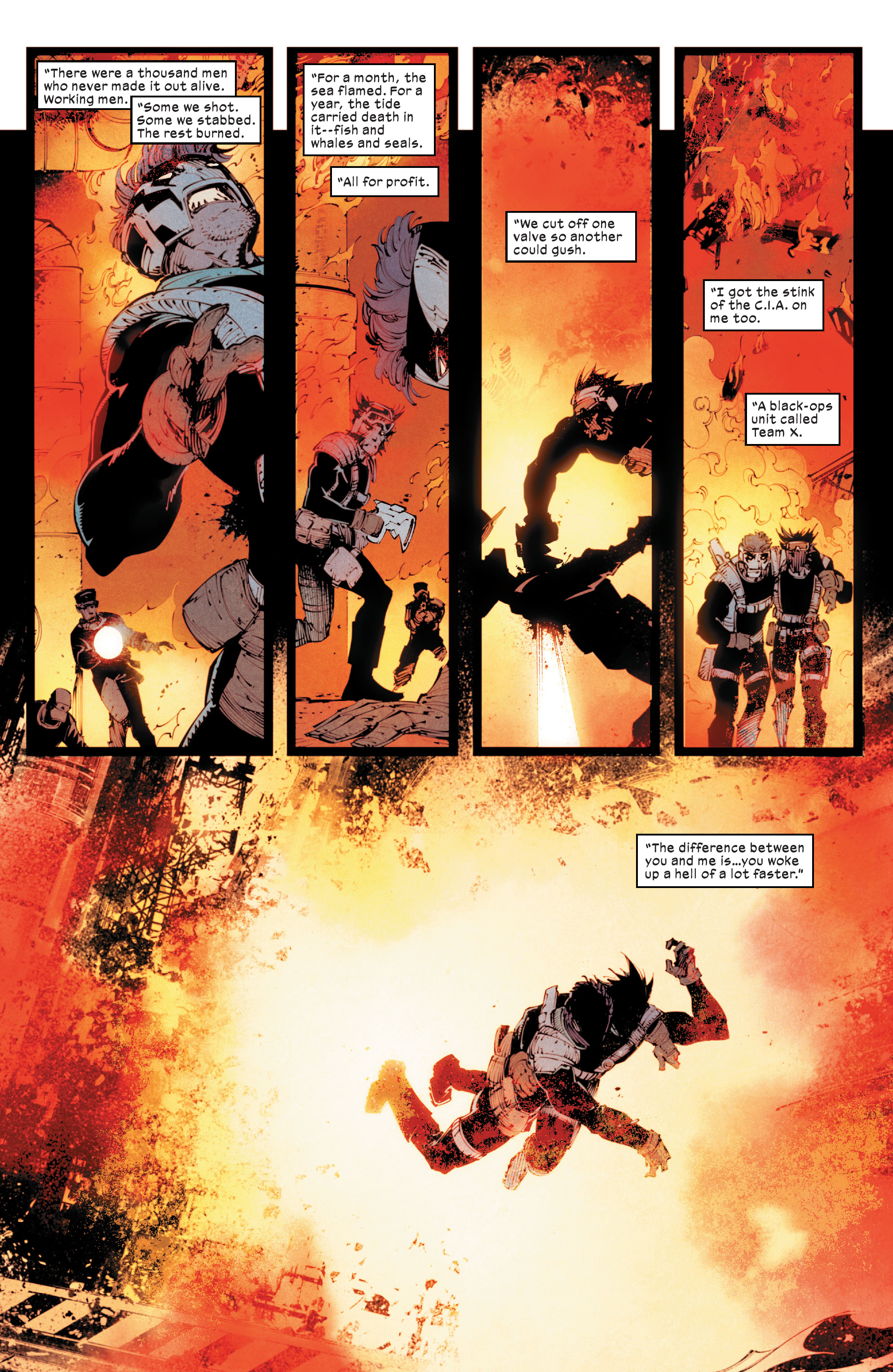 Read online Wolverine (2020) comic -  Issue #8 - 9