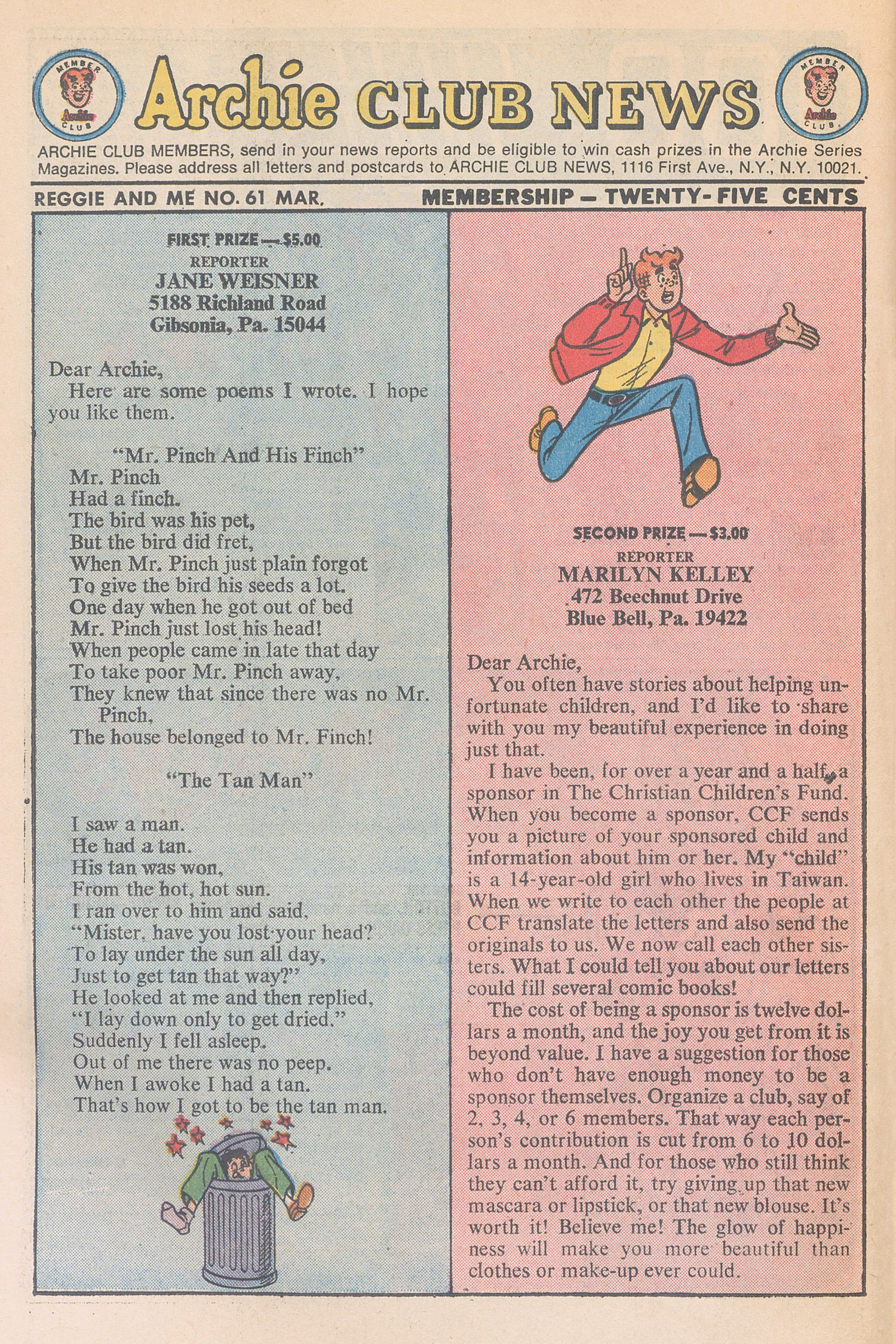 Read online Reggie and Me (1966) comic -  Issue #61 - 42