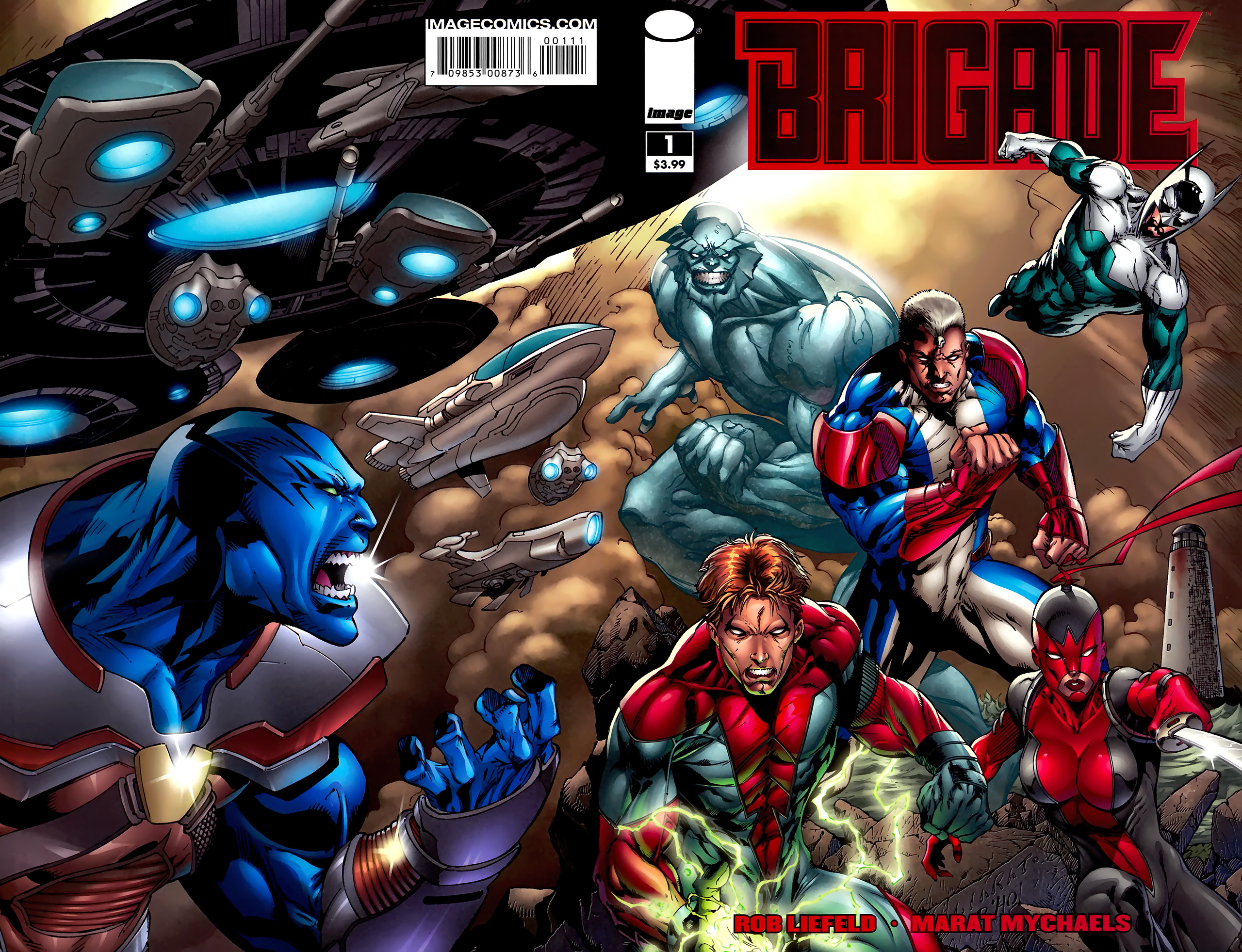 Read online Brigade (2010) comic -  Issue #1 - 1