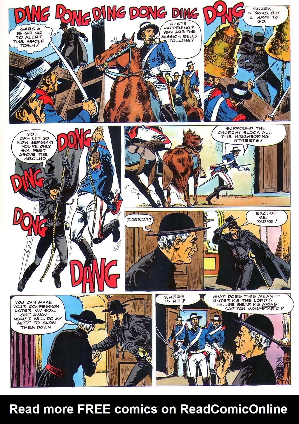 Read online Zorro In Old California comic -  Issue # Full - 8