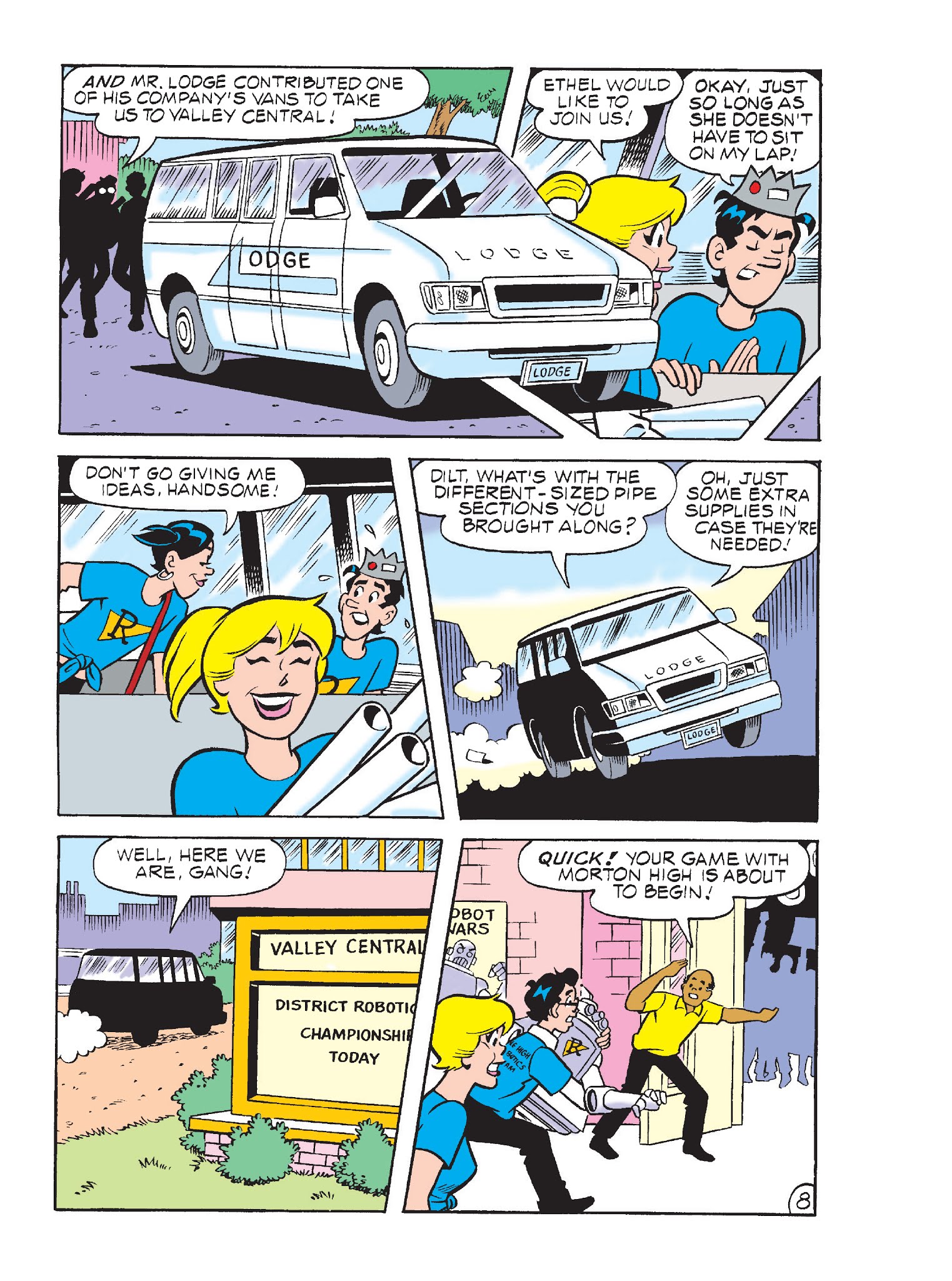 Read online Archie's Funhouse Double Digest comic -  Issue #26 - 150