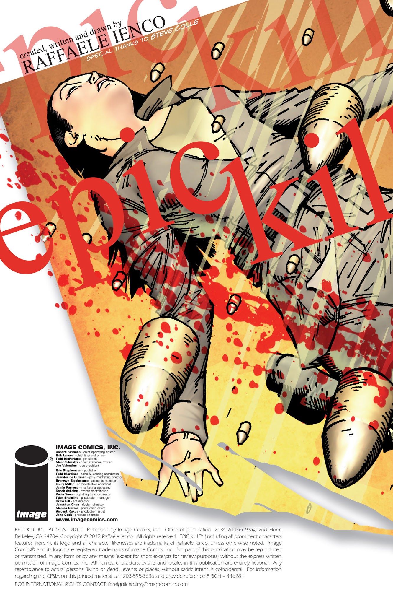 Read online Epic Kill comic -  Issue #4 - 2