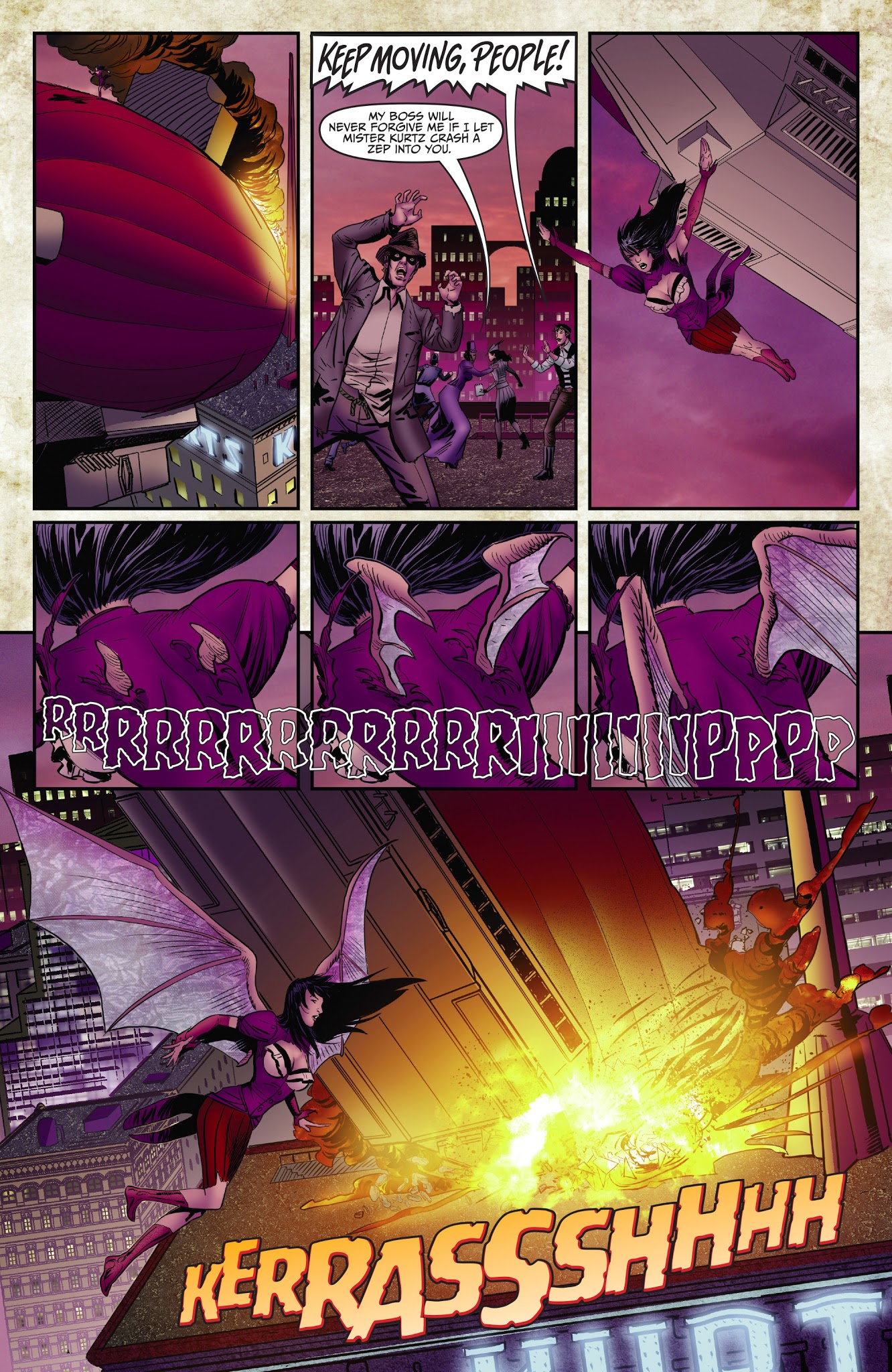 Read online Legenderry: Vampirella comic -  Issue #5 - 22