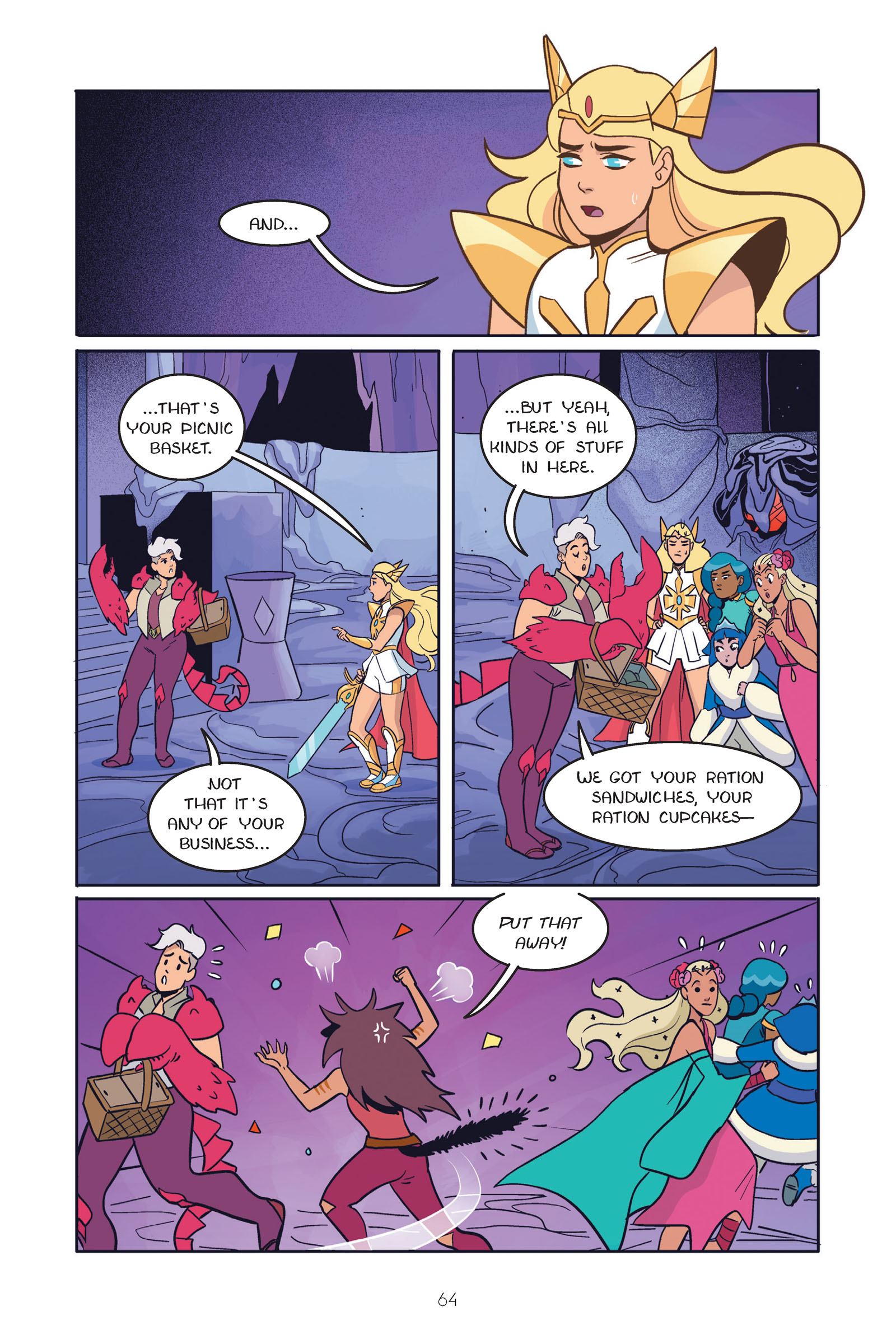 Read online She-Ra and the Princesses of Power: Legend of the Fire Princess comic -  Issue # TPB - 66