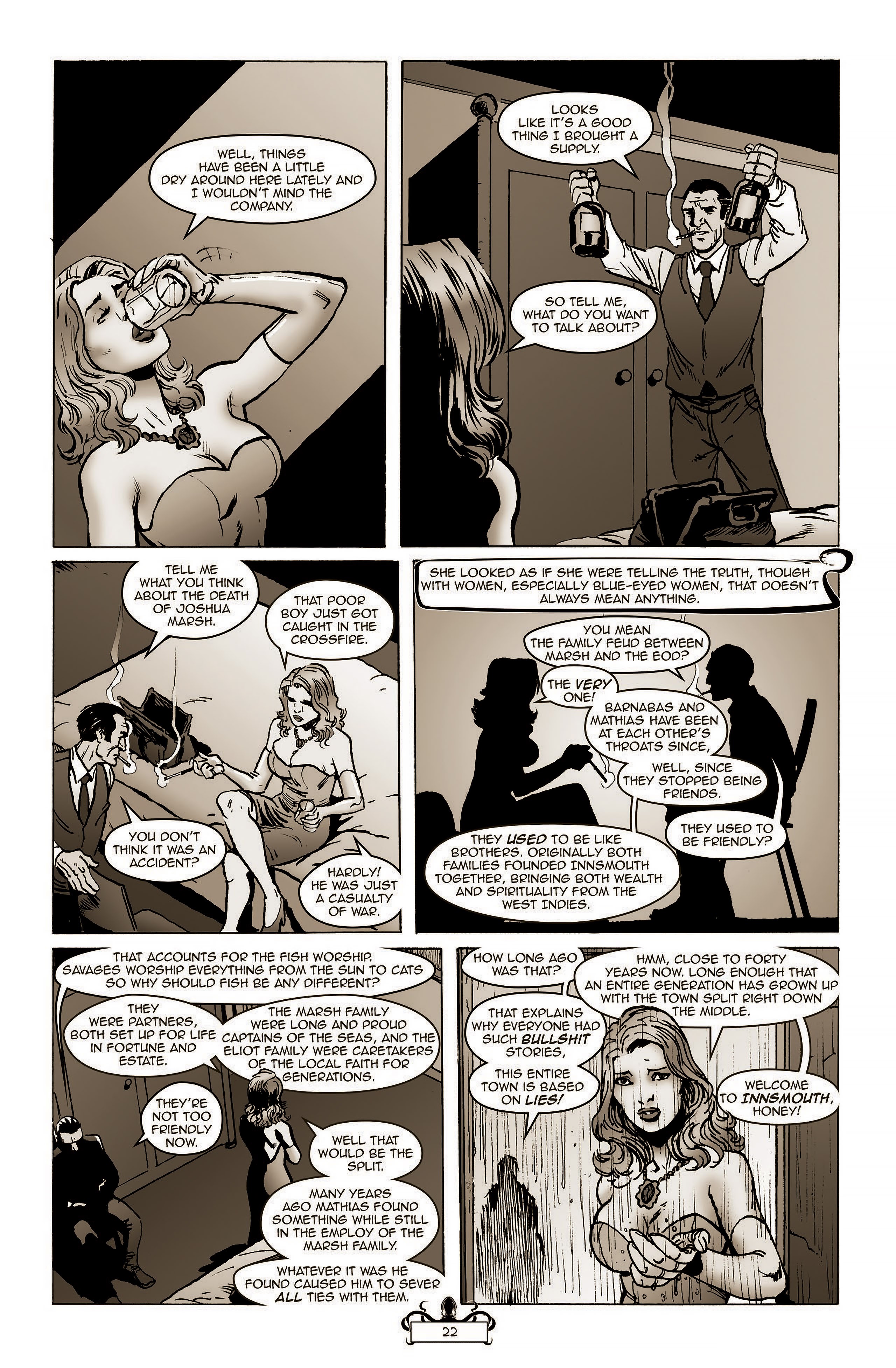 Read online Lovecraft P.I. - A Shot in the Dark comic -  Issue # TPB - 24
