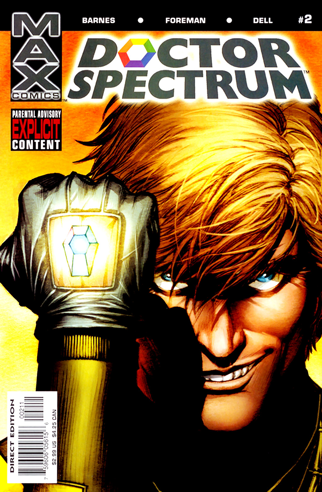 Read online Doctor Spectrum comic -  Issue #2 - 1