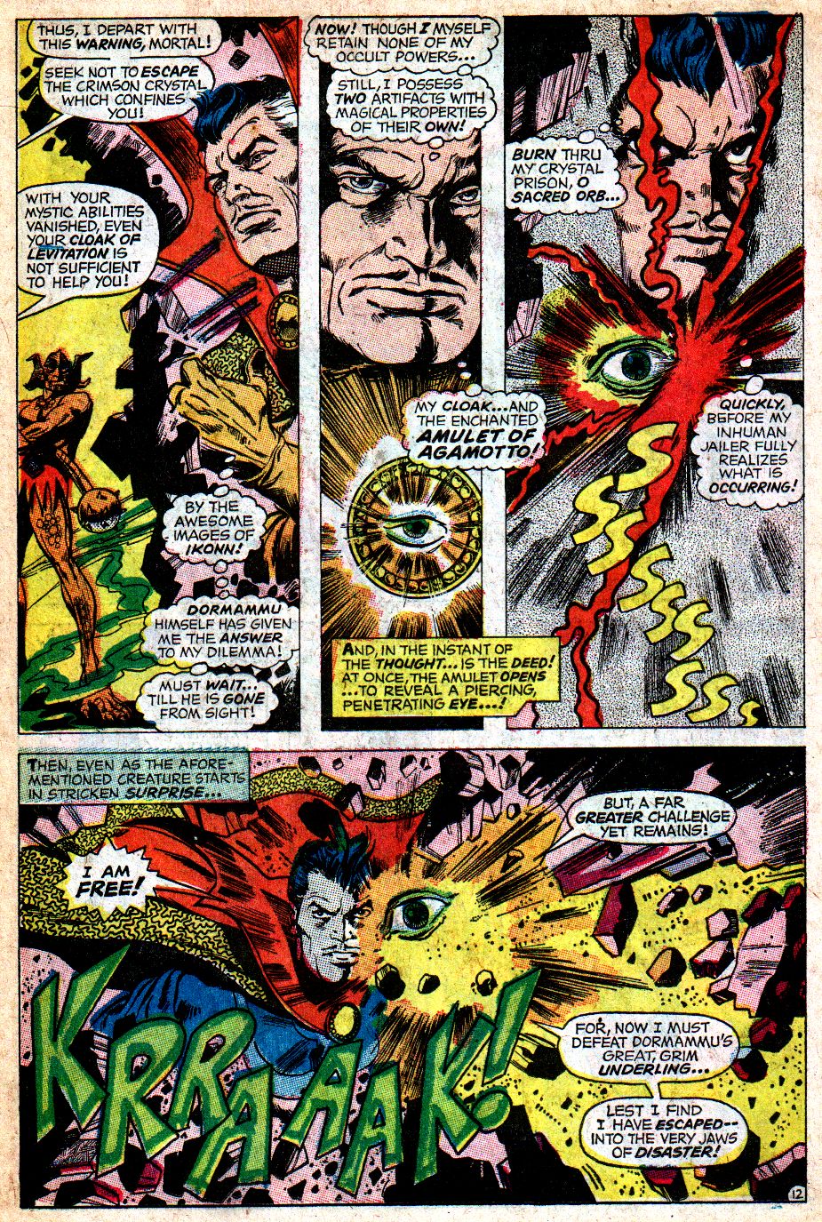 Read online Marvel Masterworks: Doctor Strange comic -  Issue # TPB 3 - 77