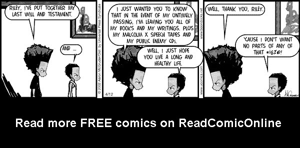 Read online The Boondocks Collection comic -  Issue # Year 2004 - 102