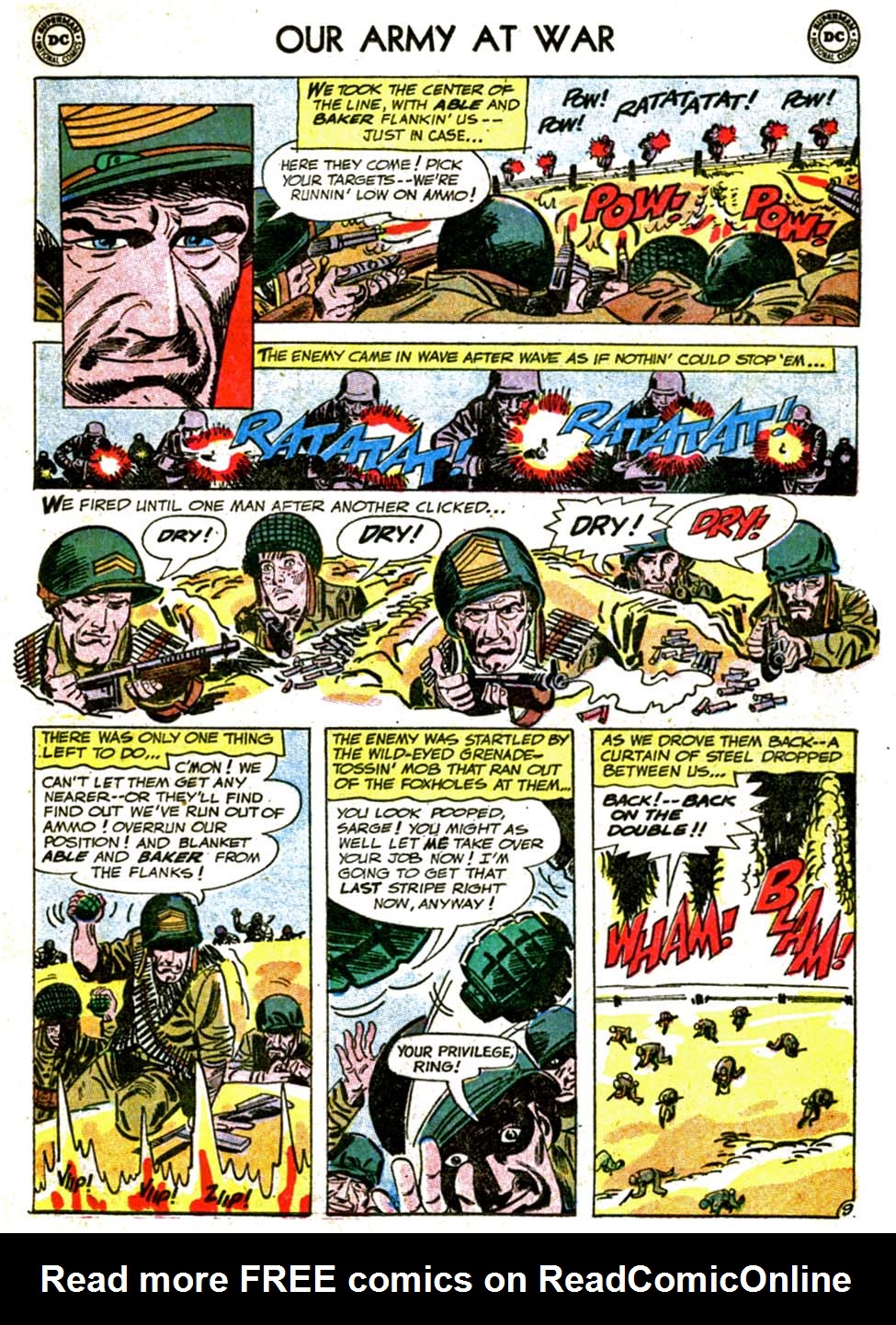 Read online Our Army at War (1952) comic -  Issue #123 - 11