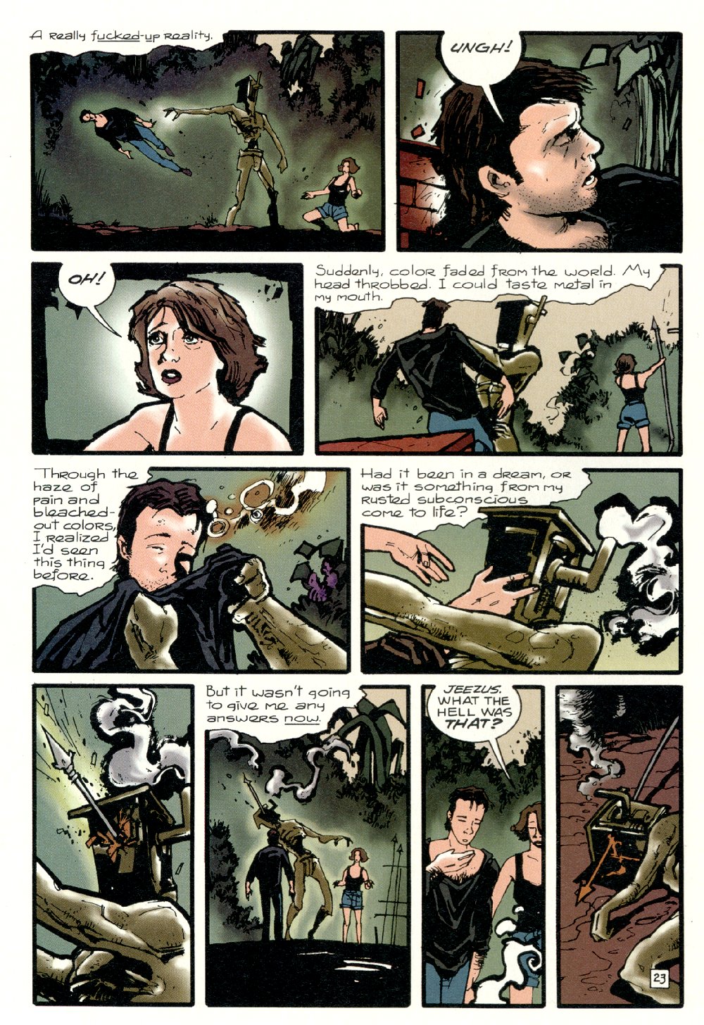 Read online Industrial Gothic comic -  Issue #3 - 24