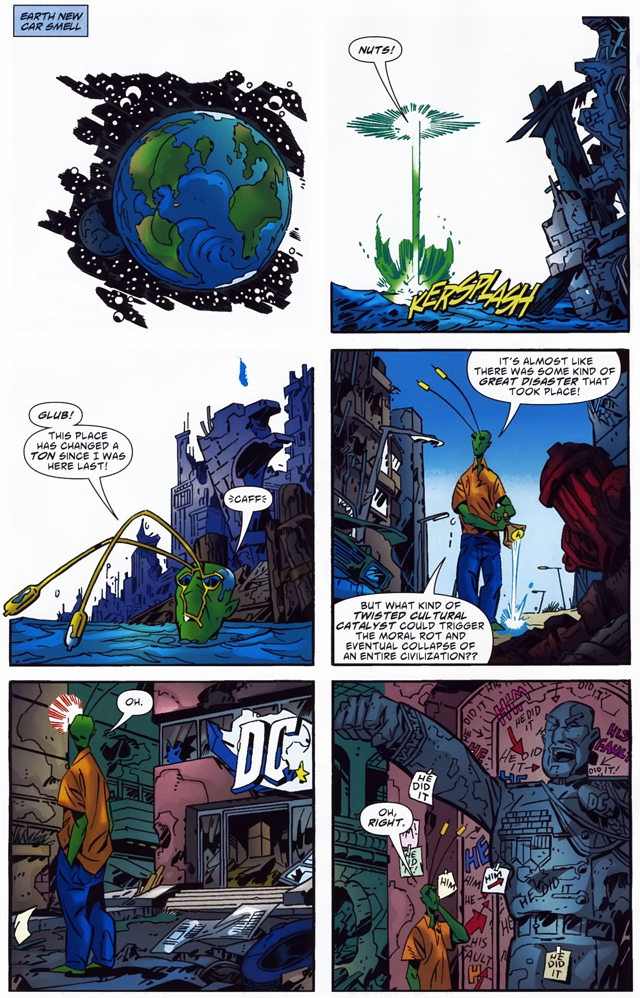 Read online Ambush Bug: Year None comic -  Issue #5 - 12