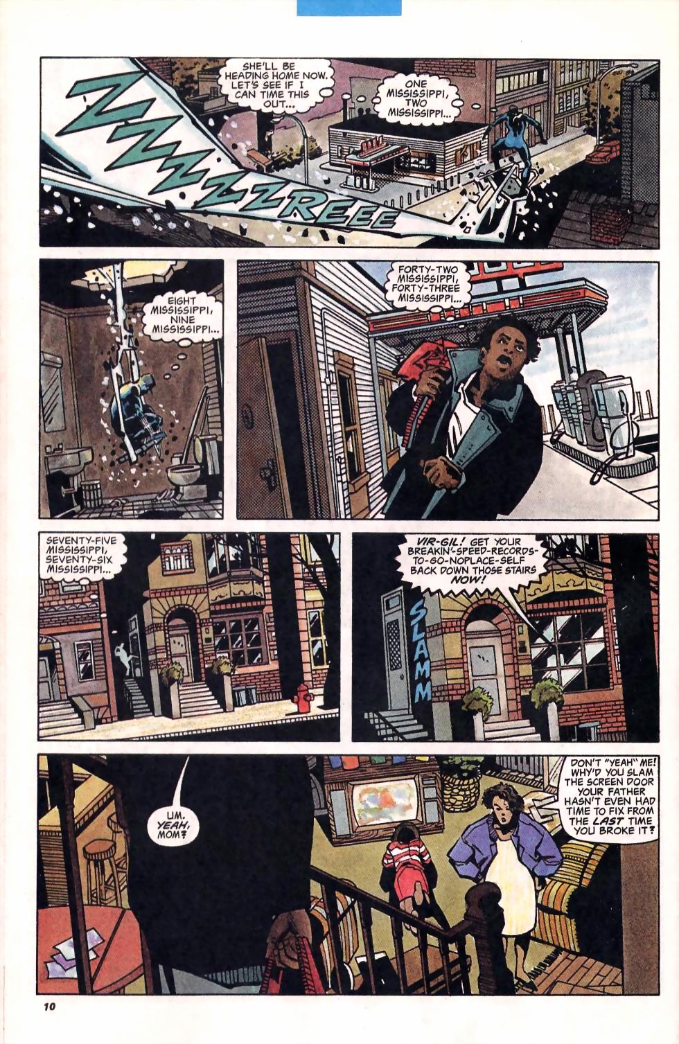 Read online Static comic -  Issue #1 - 10