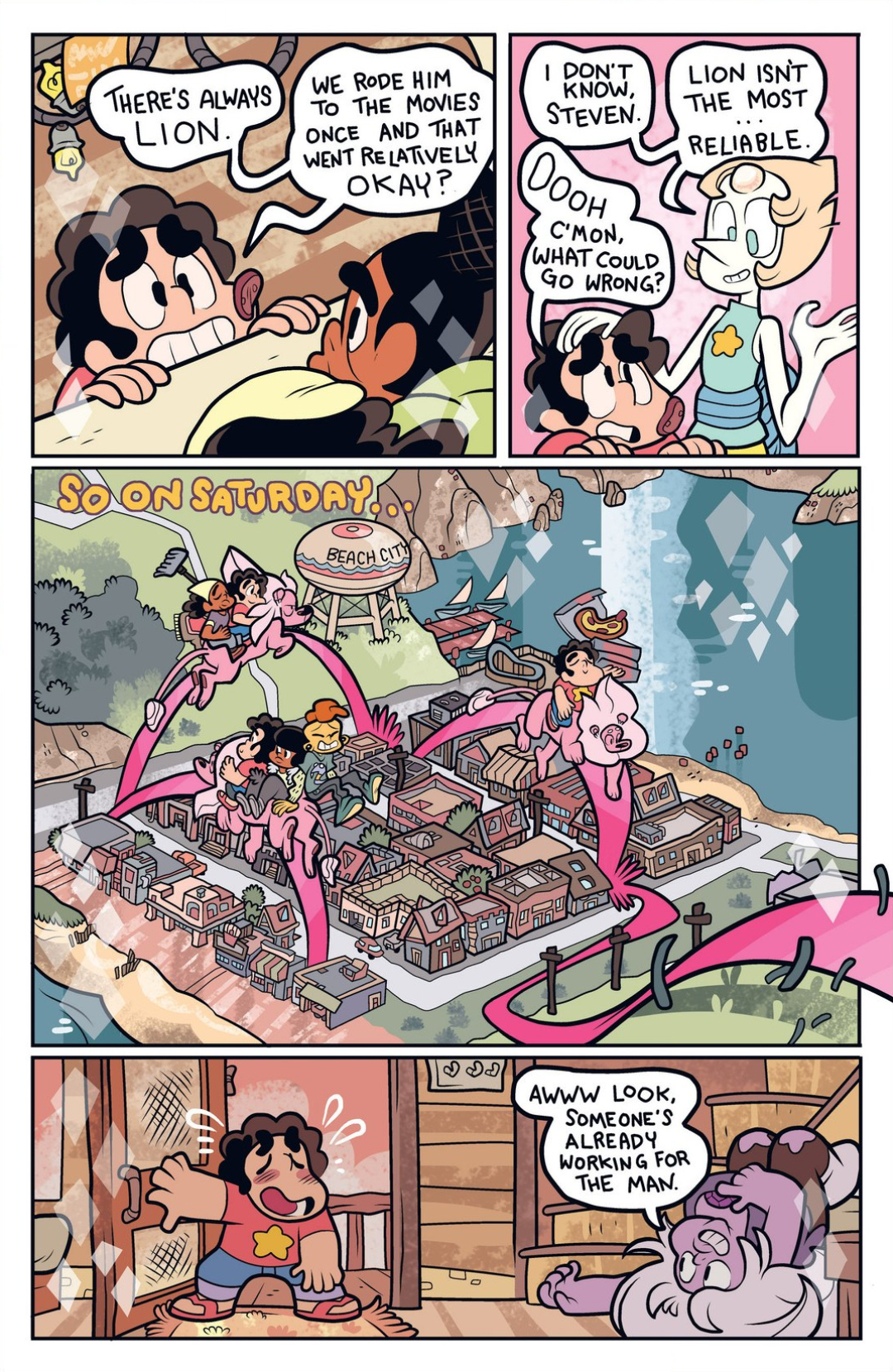 Read online Steven Universe comic -  Issue #4 - 5