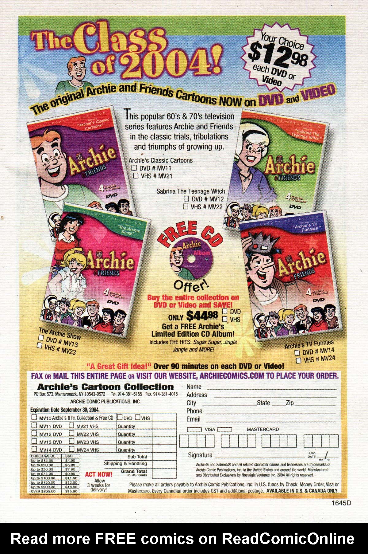 Read online Archie's Pals 'n' Gals Double Digest Magazine comic -  Issue #85 - 172