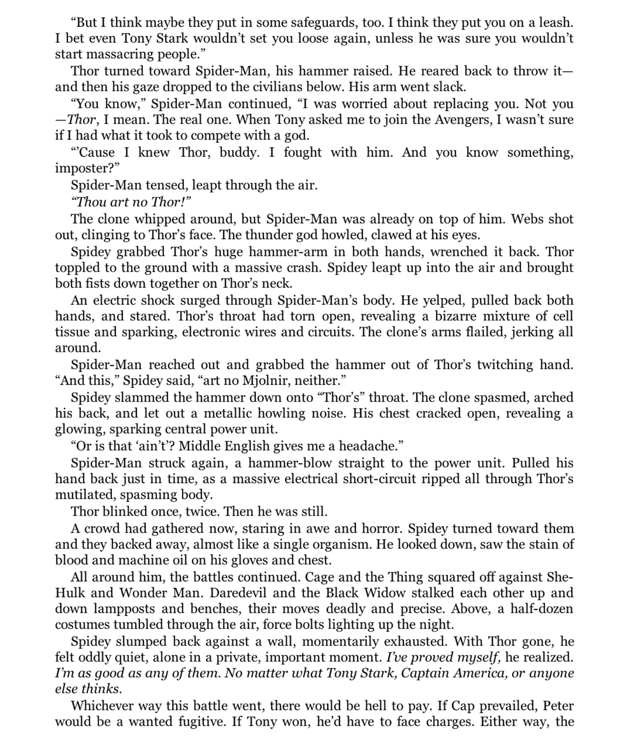 Read online Civil War Prose Novel comic -  Issue # TPB (Part 2) - 98
