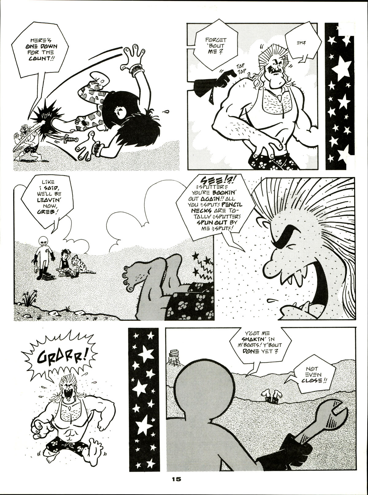 Read online Threat comic -  Issue #7 - 17