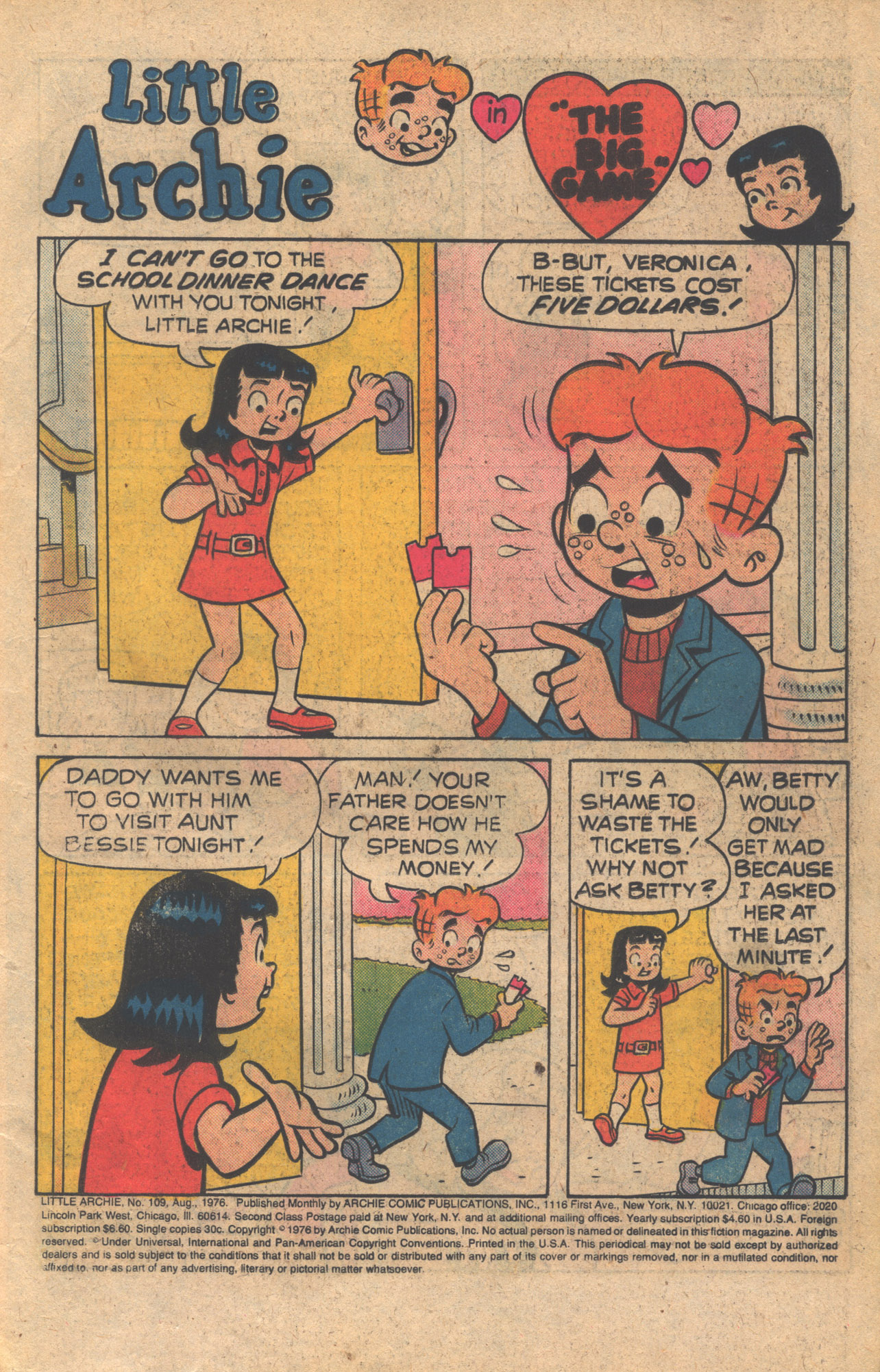 Read online The Adventures of Little Archie comic -  Issue #109 - 3