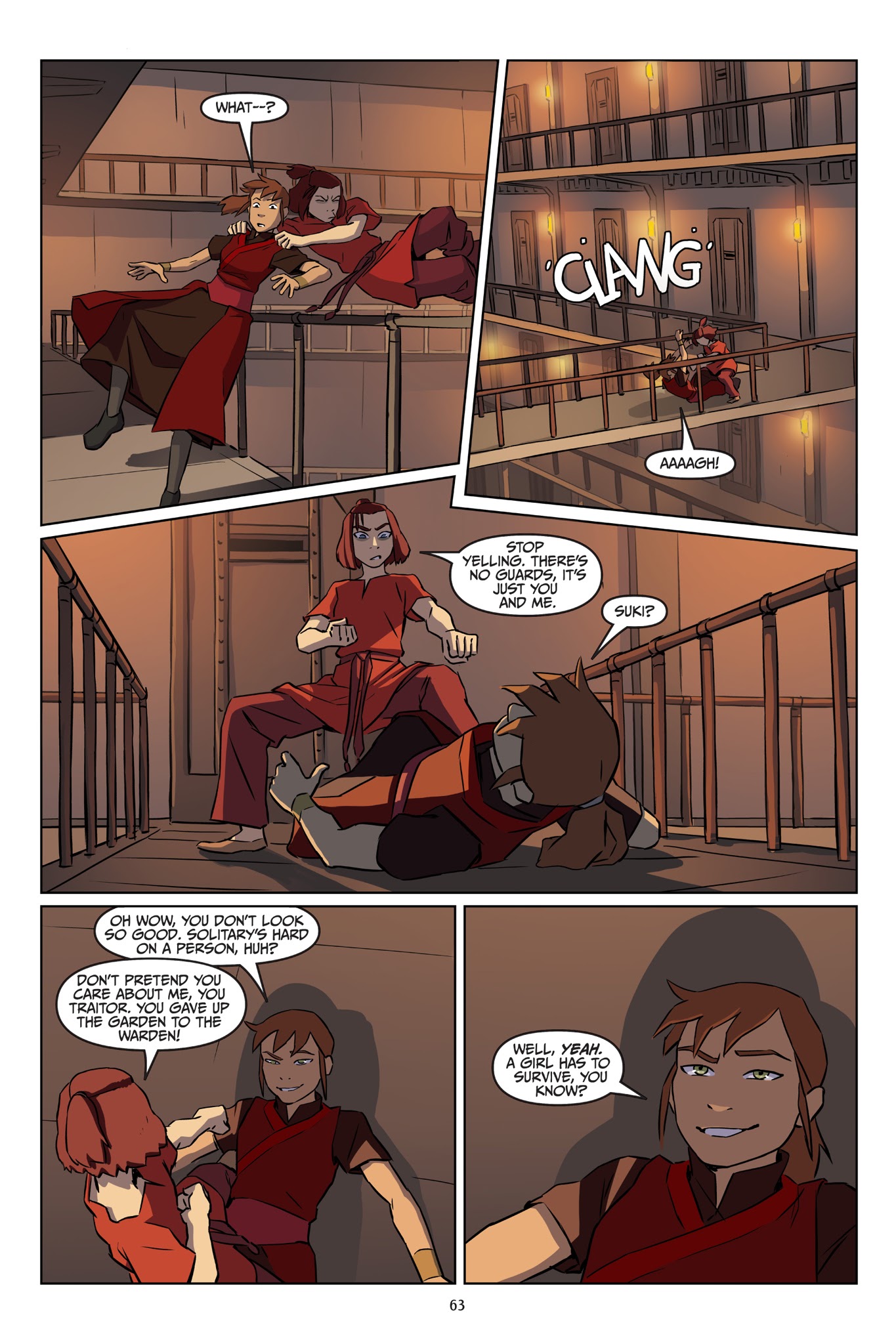 Read online Avatar: The Last Airbender – Suki, Alone comic -  Issue # TPB - 64