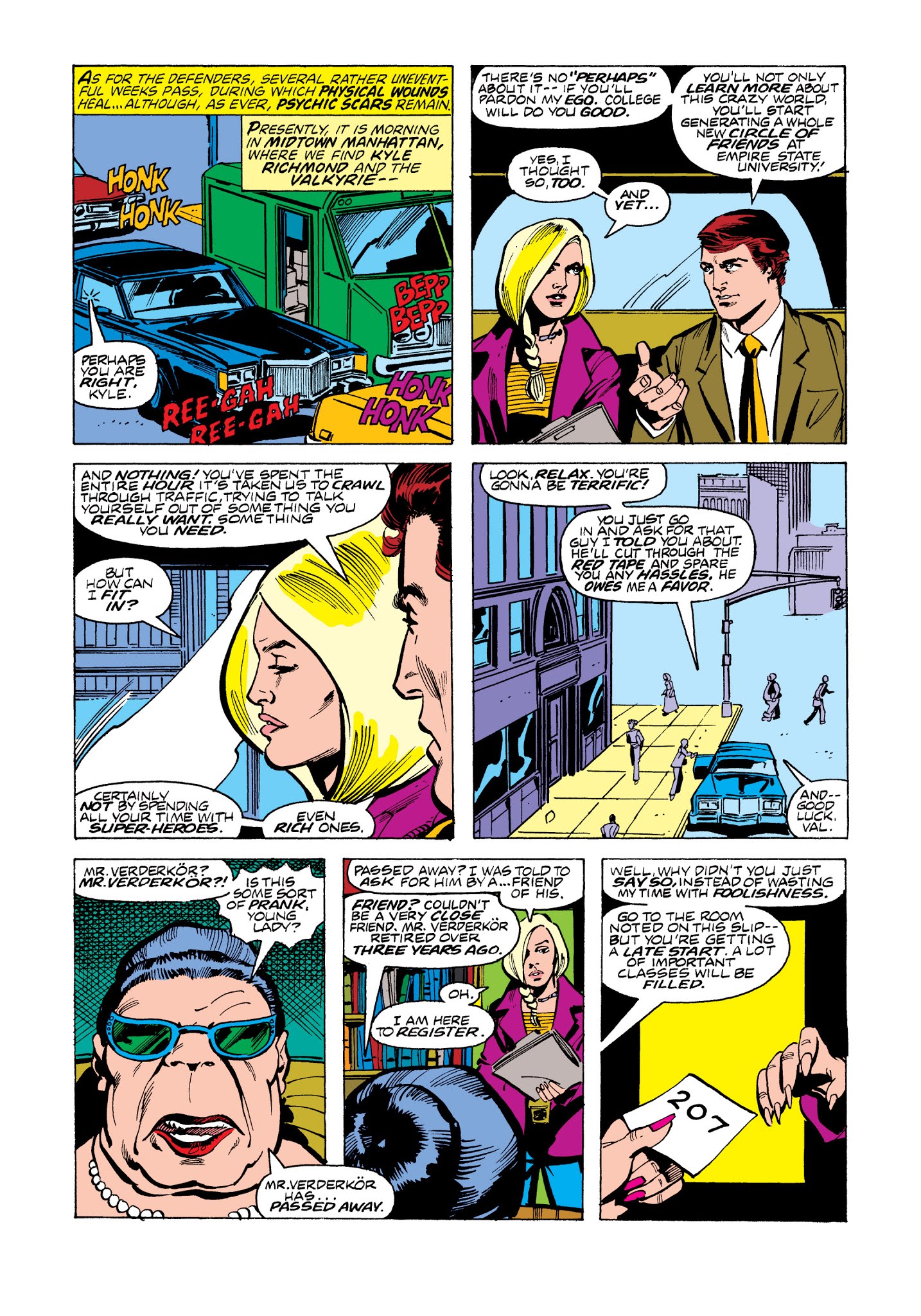 Read online Marvel Masterworks: The Defenders comic -  Issue # TPB 6 (Part 2) - 74