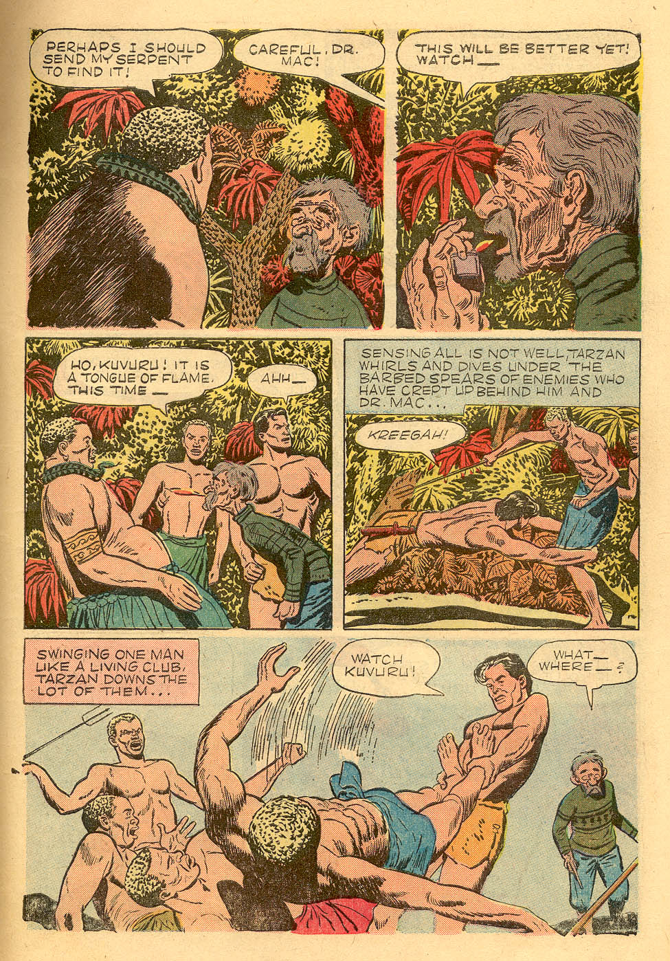 Read online Tarzan (1948) comic -  Issue #47 - 11
