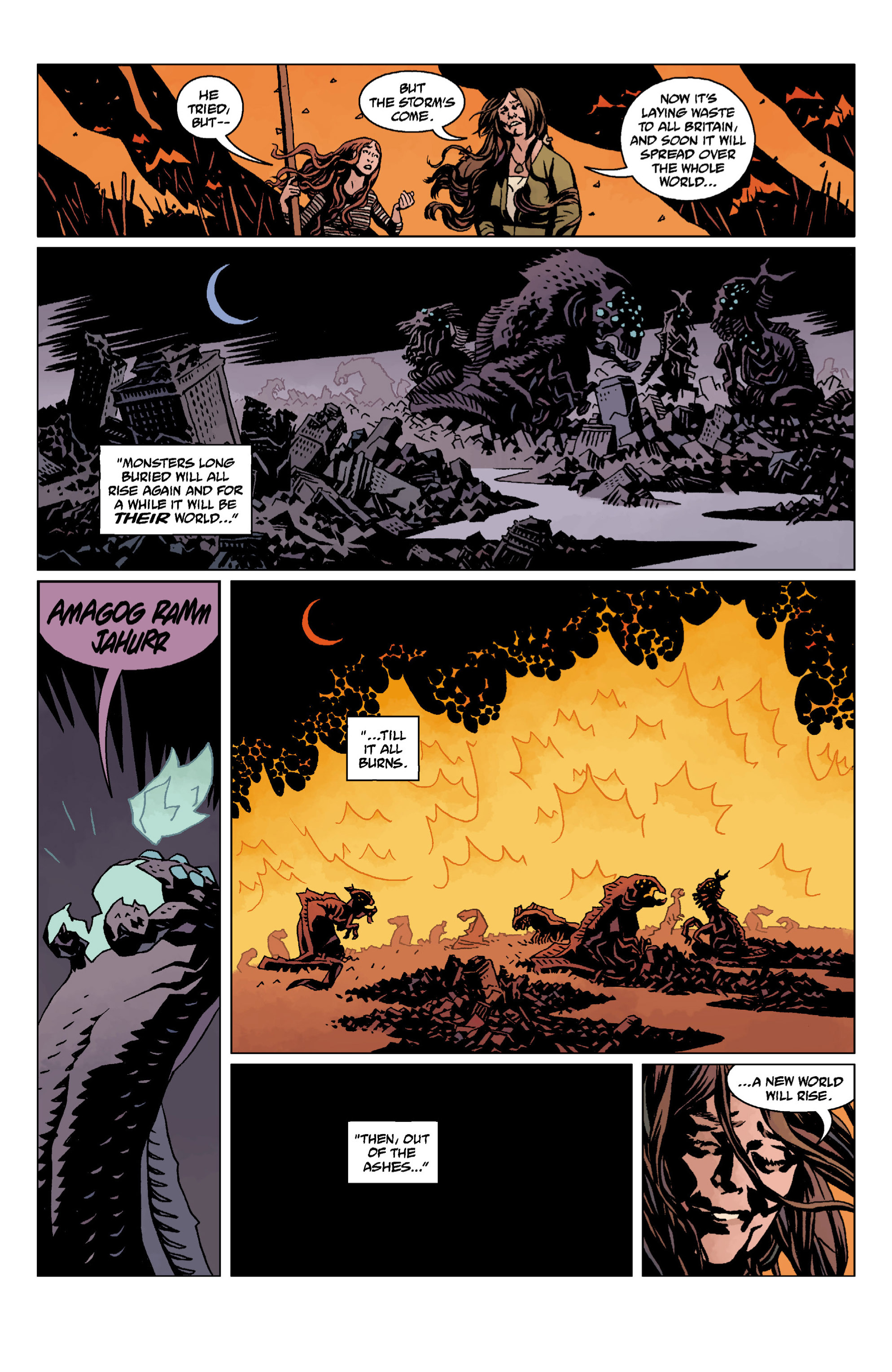 Read online Hellboy comic -  Issue #12 - 147