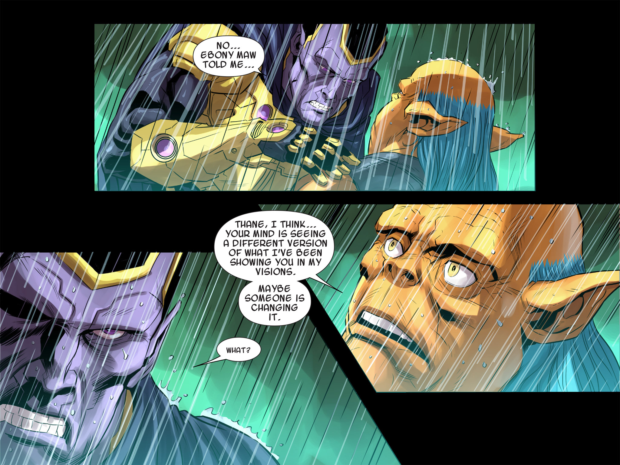 Read online Thanos: A God Up There Listening comic -  Issue # TPB - 310