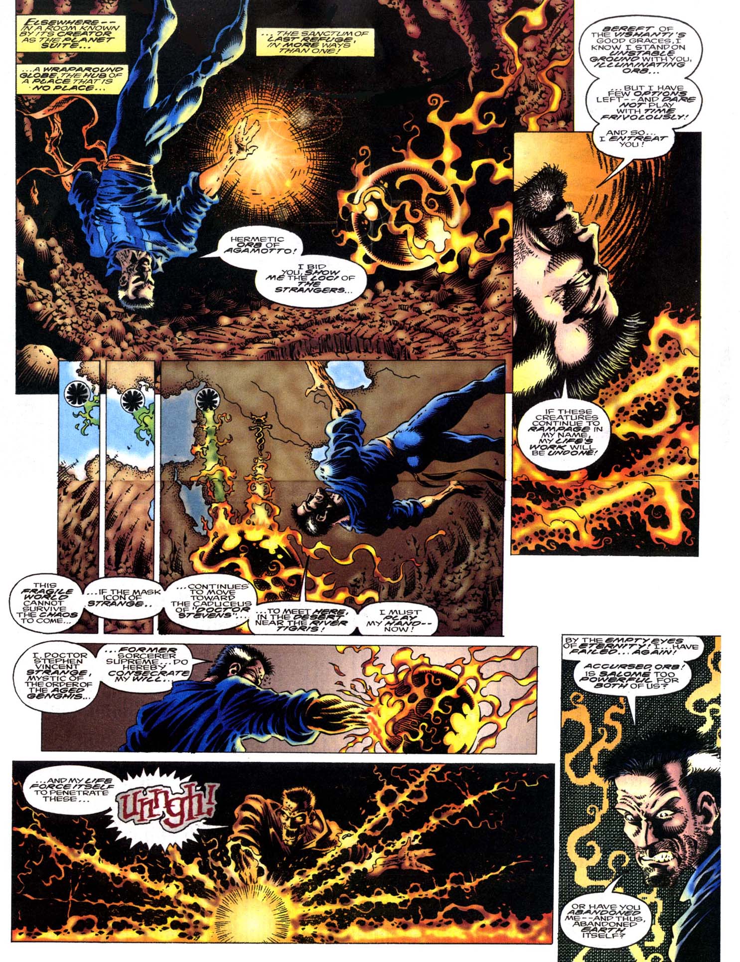 Read online Doctor Strange: Sorcerer Supreme comic -  Issue # _Annual 4 - 8