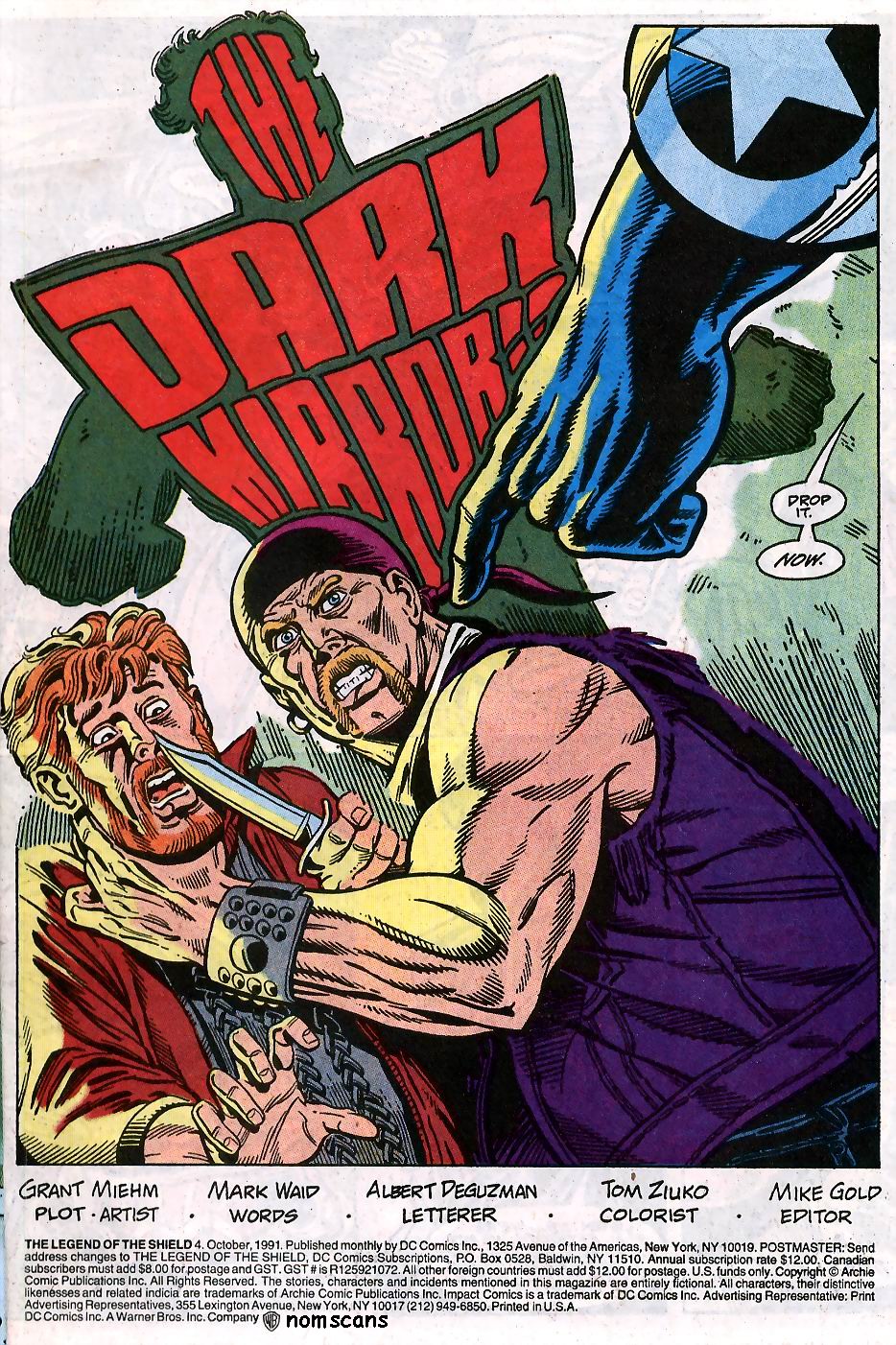 Read online Legend of the Shield comic -  Issue #4 - 2