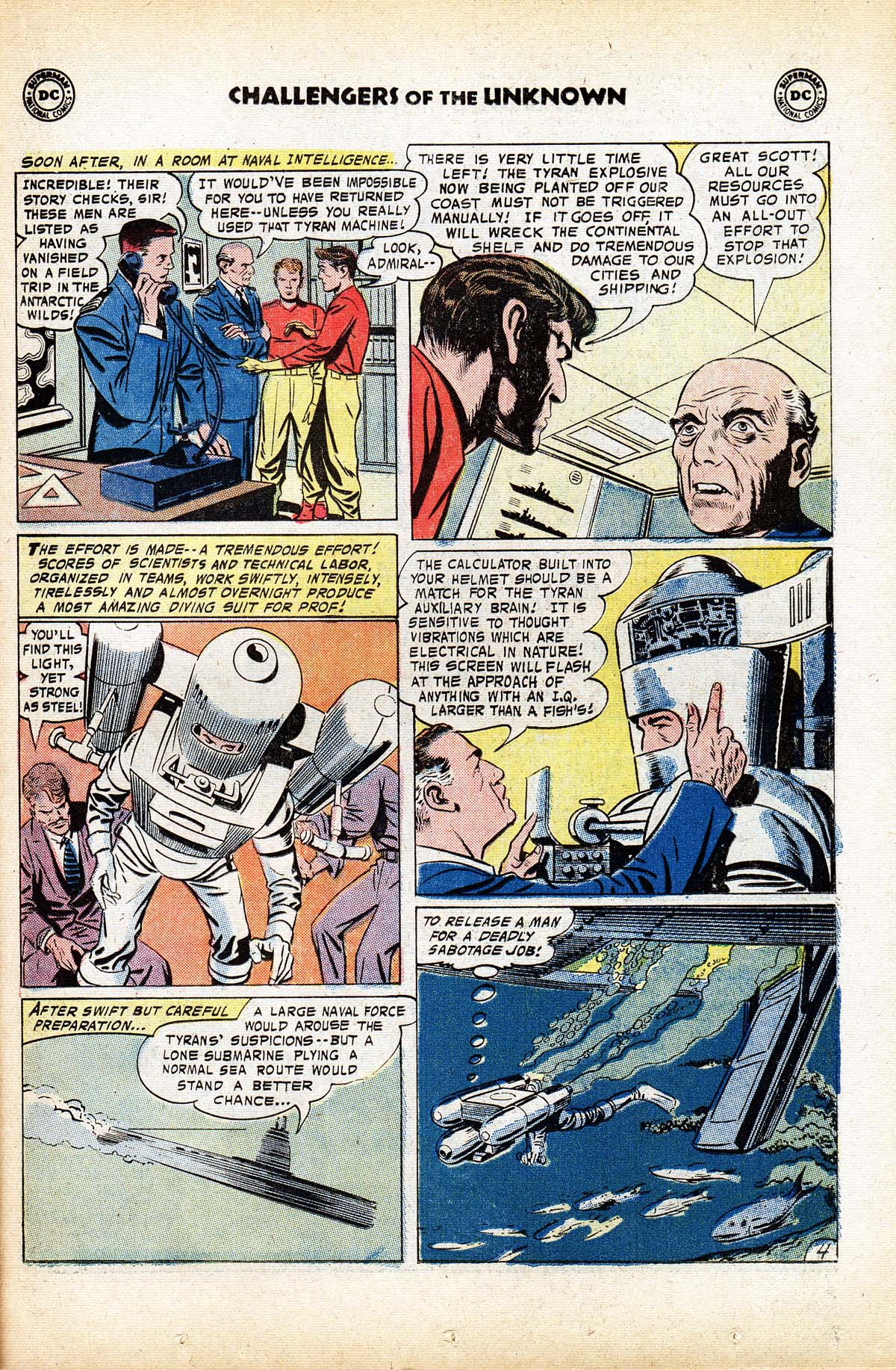 Read online Challengers of the Unknown (1958) comic -  Issue #80 - 23
