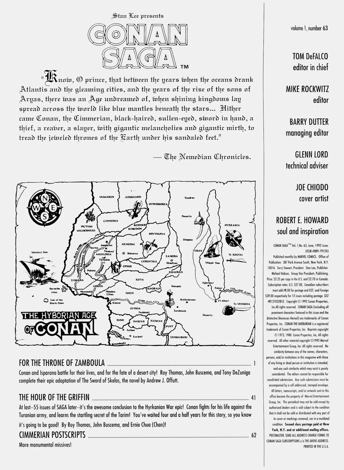 Read online Conan Saga comic -  Issue #63 - 2