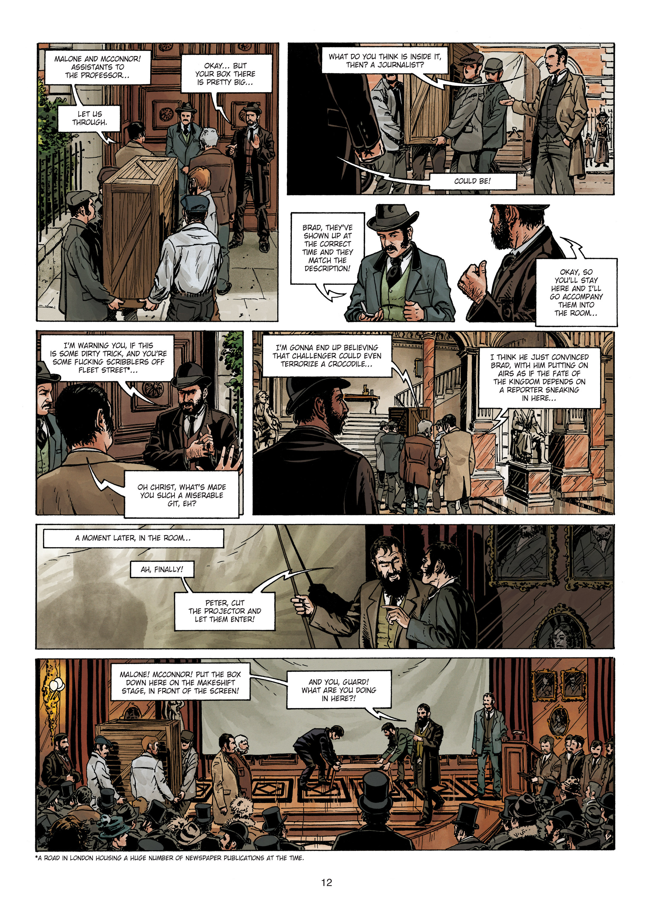 Read online War of the World War One Vol. 1: The Thing Below the Trenches comic -  Issue # Full - 12