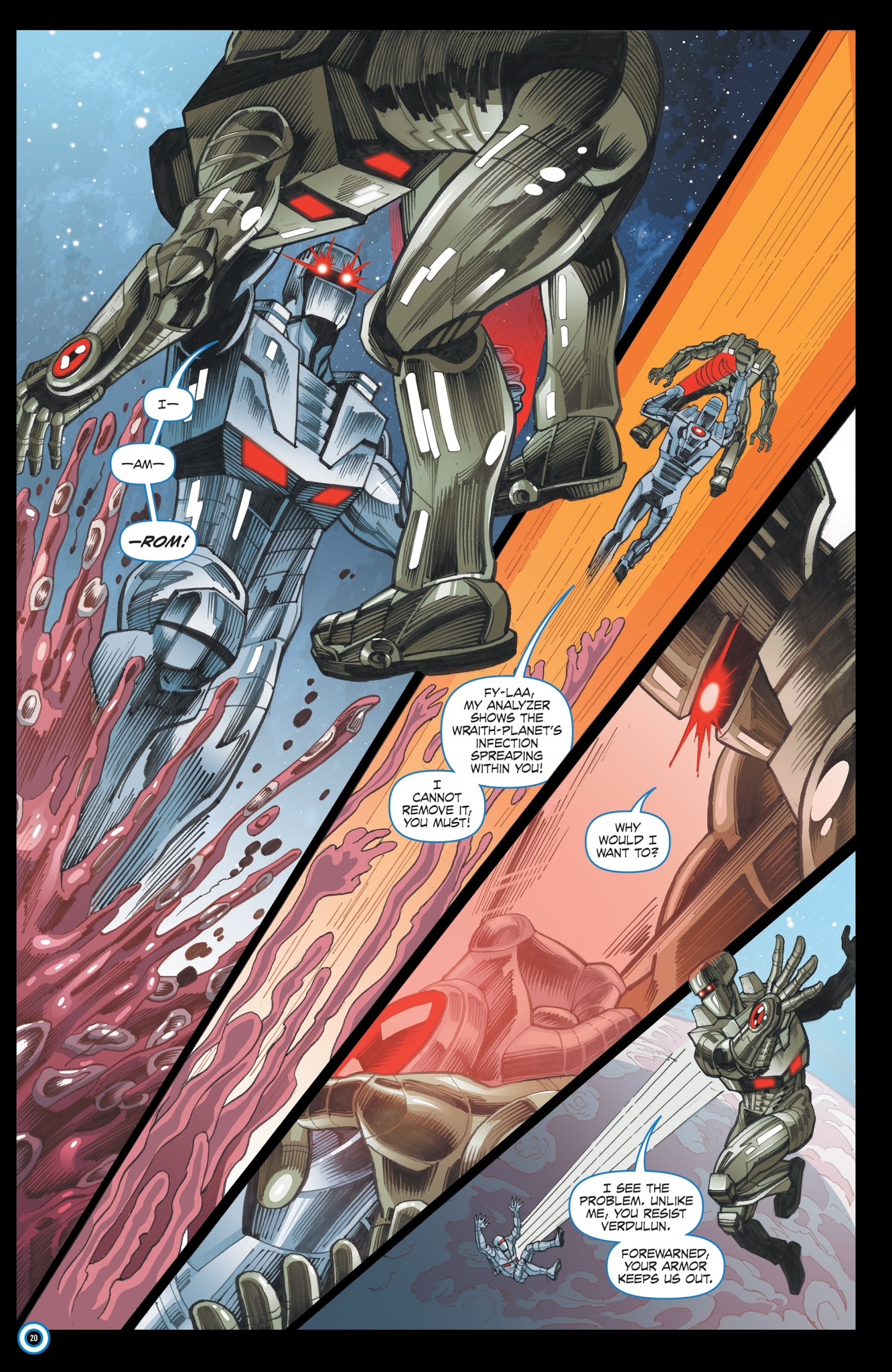 Read online ROM (2016) comic -  Issue #13 - 21