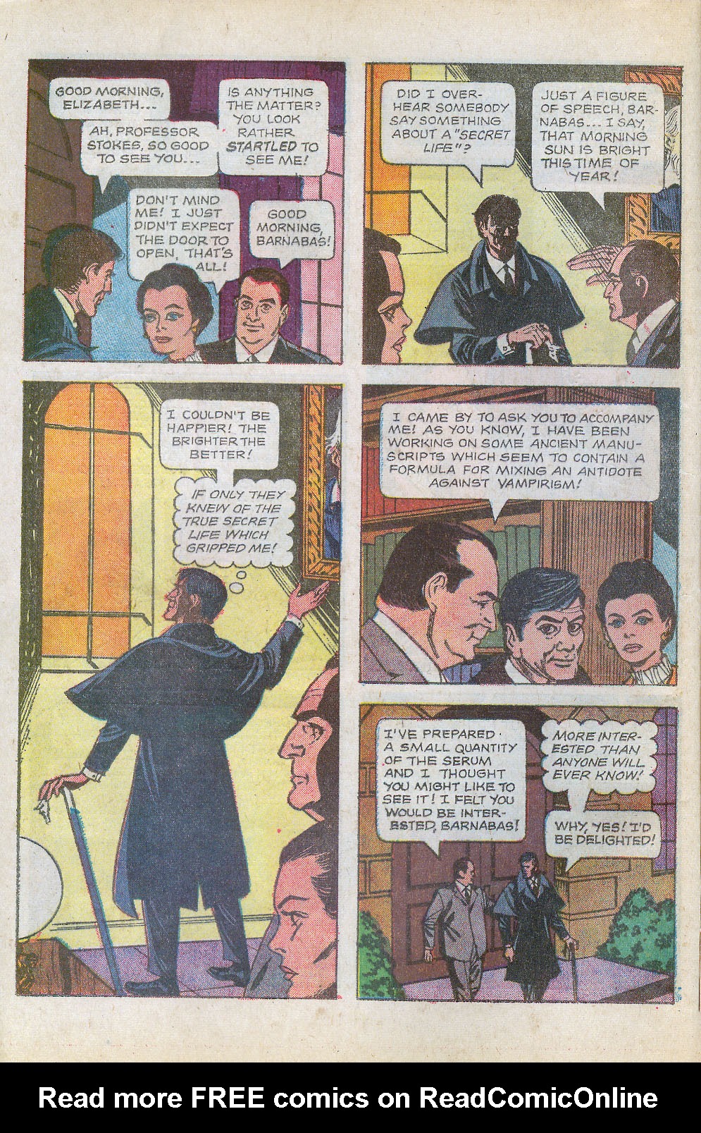Read online Dark Shadows (1969) comic -  Issue #7 - 12