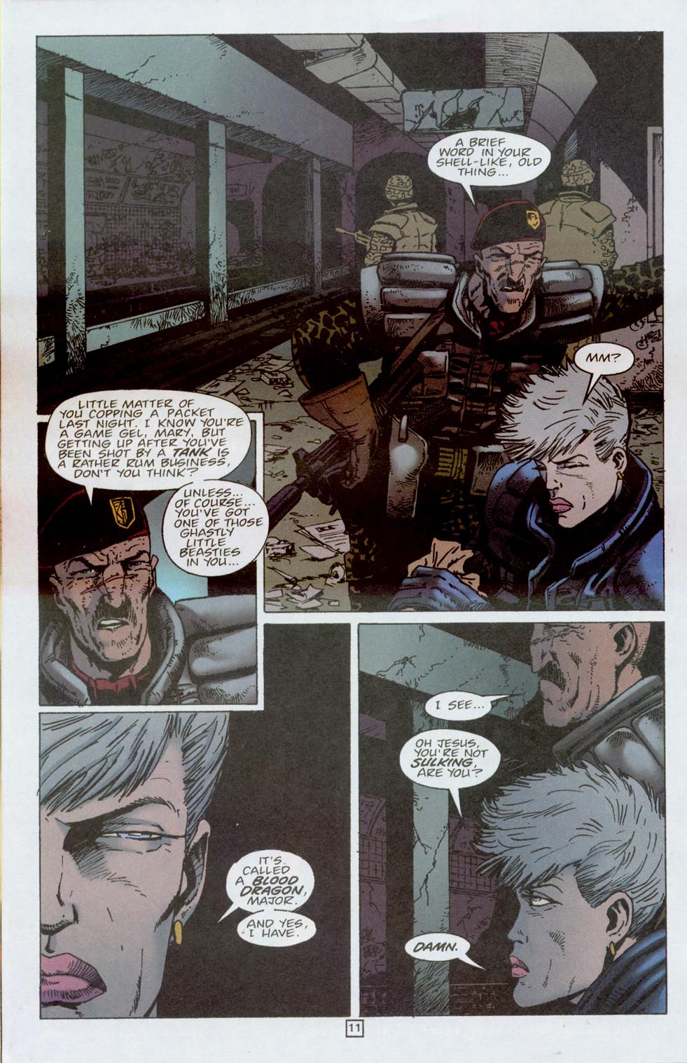 Read online Bloody Mary: Lady Liberty comic -  Issue #3 - 12