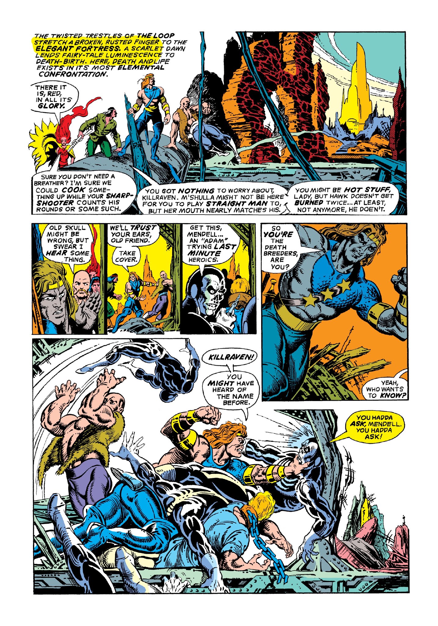 Read online Marvel Masterworks: Killraven comic -  Issue # TPB 1 (Part 2) - 93