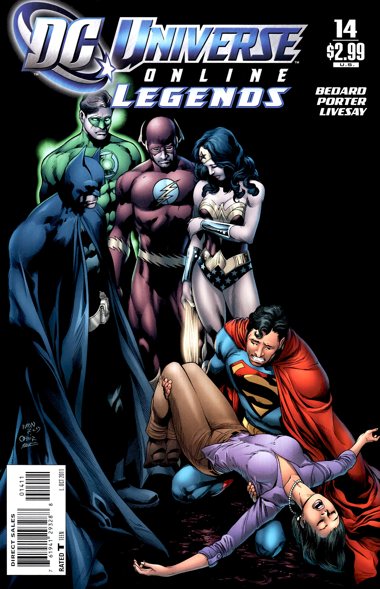 Read online DC Universe Online: Legends comic -  Issue #14 - 1