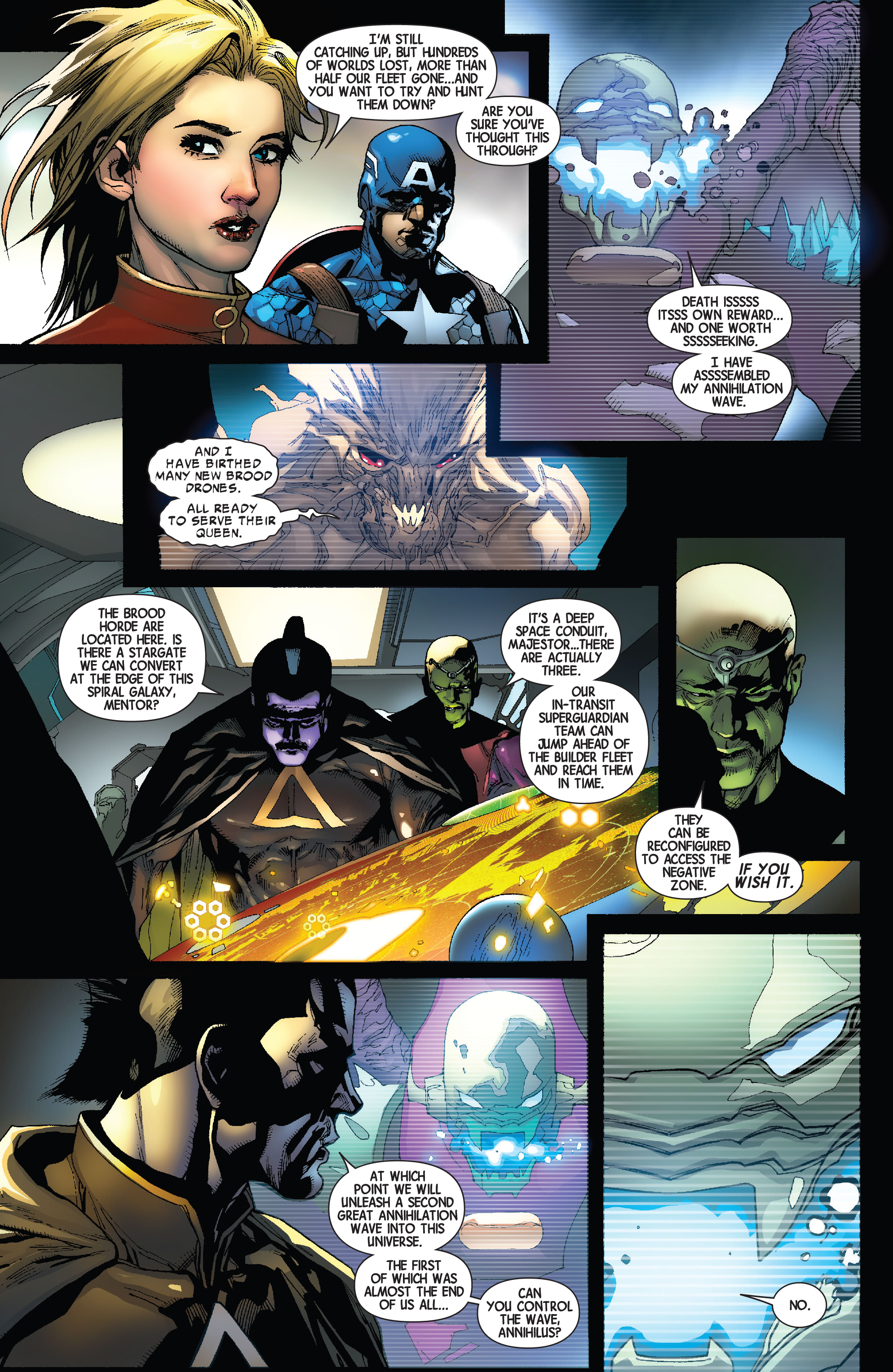 Read online Avengers by Jonathan Hickman: The Complete Collection comic -  Issue # TPB 3 (Part 3) - 32