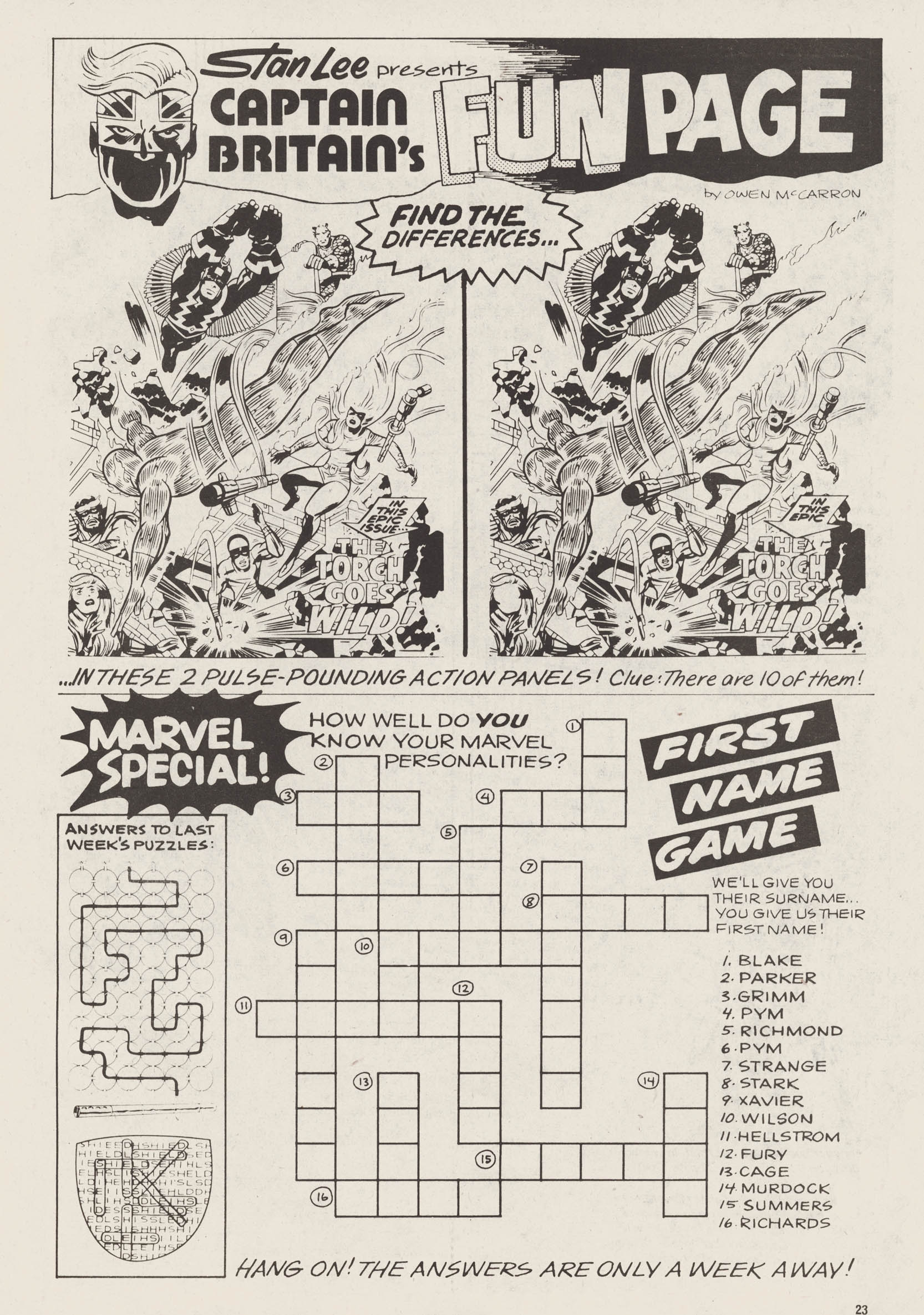Read online Captain Britain (1976) comic -  Issue #3 - 22