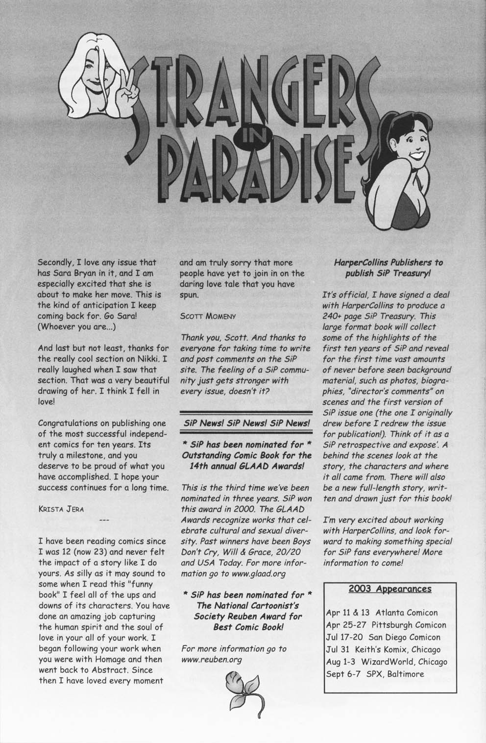 Read online Strangers in Paradise comic -  Issue #57 - 26