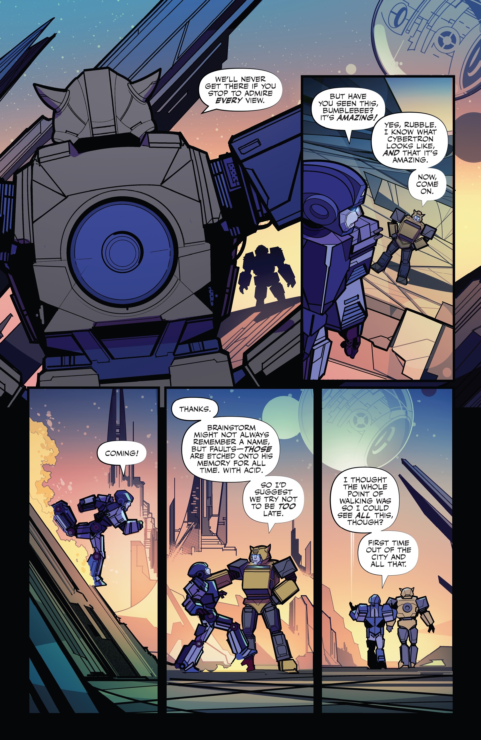 Read online Transformers (2019) comic -  Issue #1 - 7