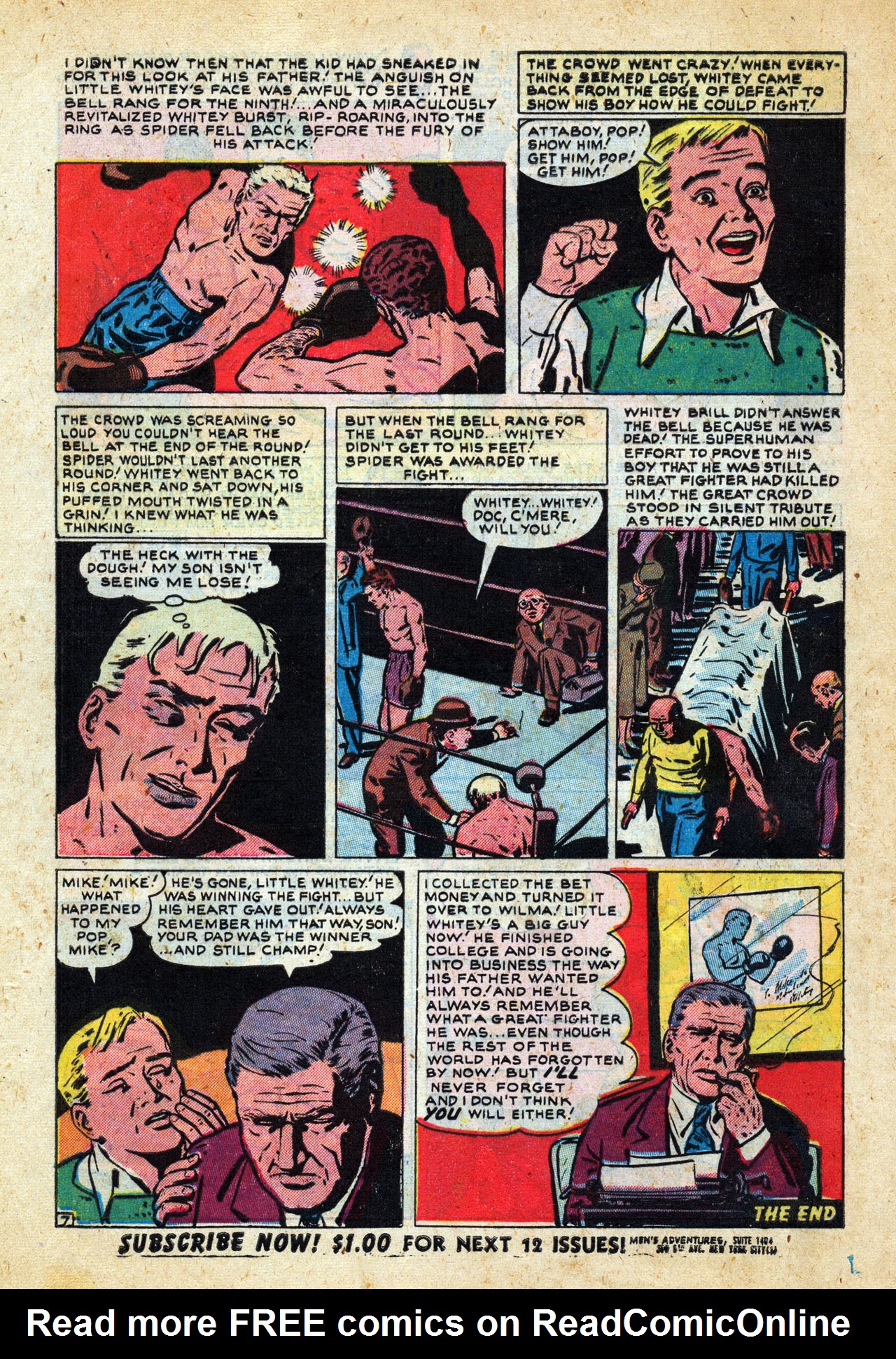 Read online Men's Adventures comic -  Issue #7 - 32