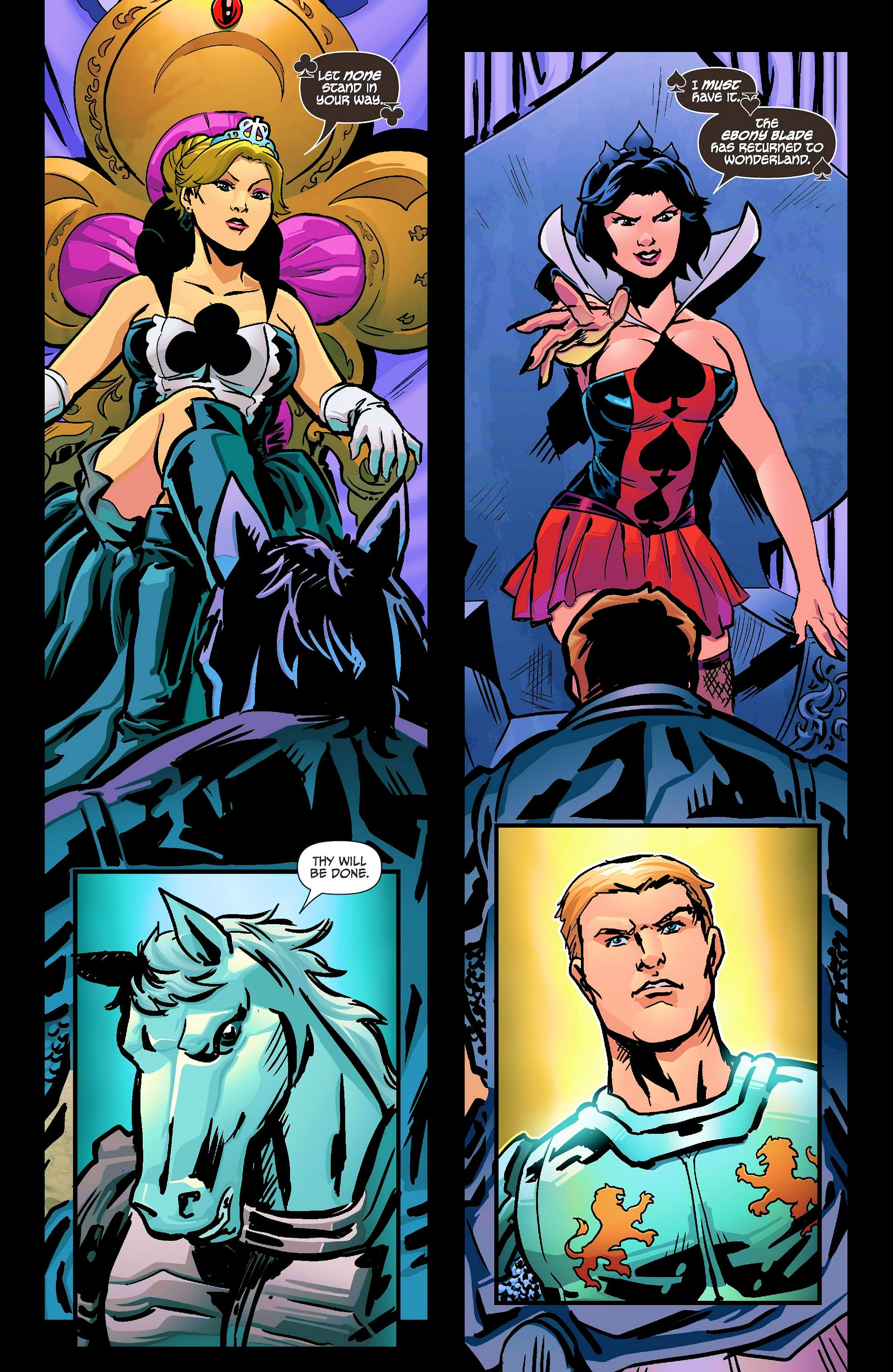 Read online Grimm Fairy Tales presents Wonderland: Clash of Queens comic -  Issue #2 - 11