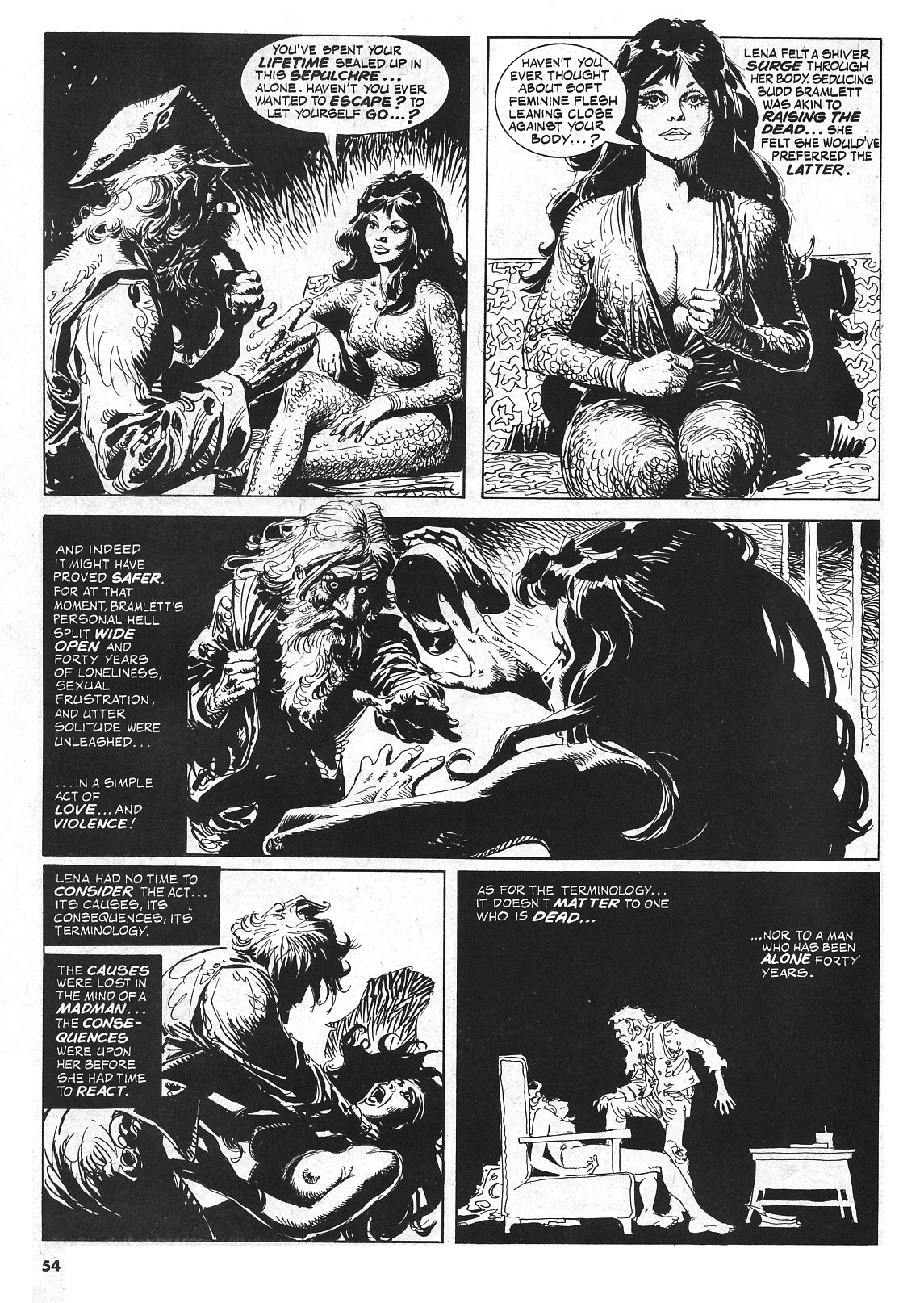 Read online Vampirella (1969) comic -  Issue #48 - 54
