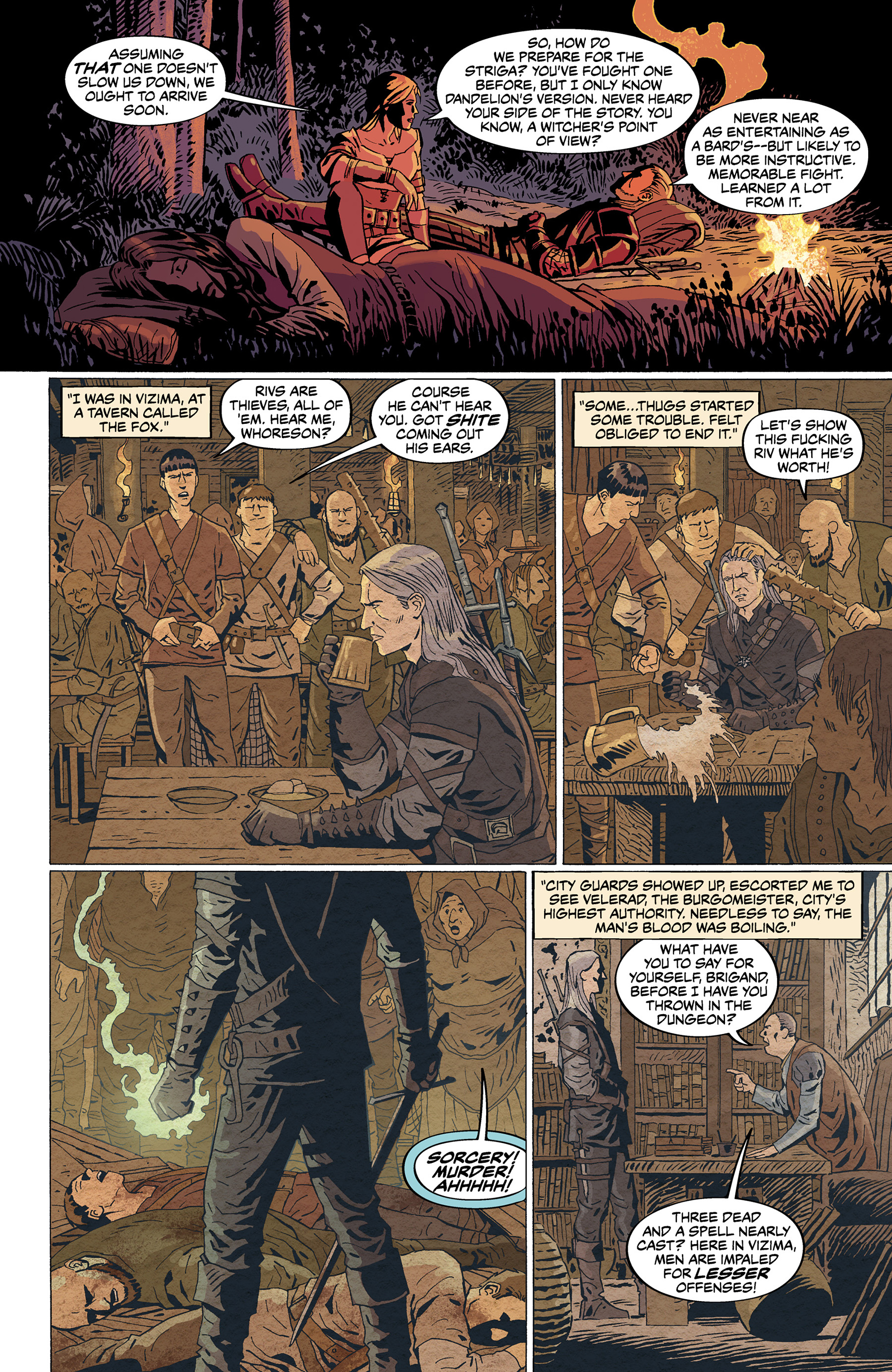 Read online The Witcher: Curse of Crows comic -  Issue #1 - 11