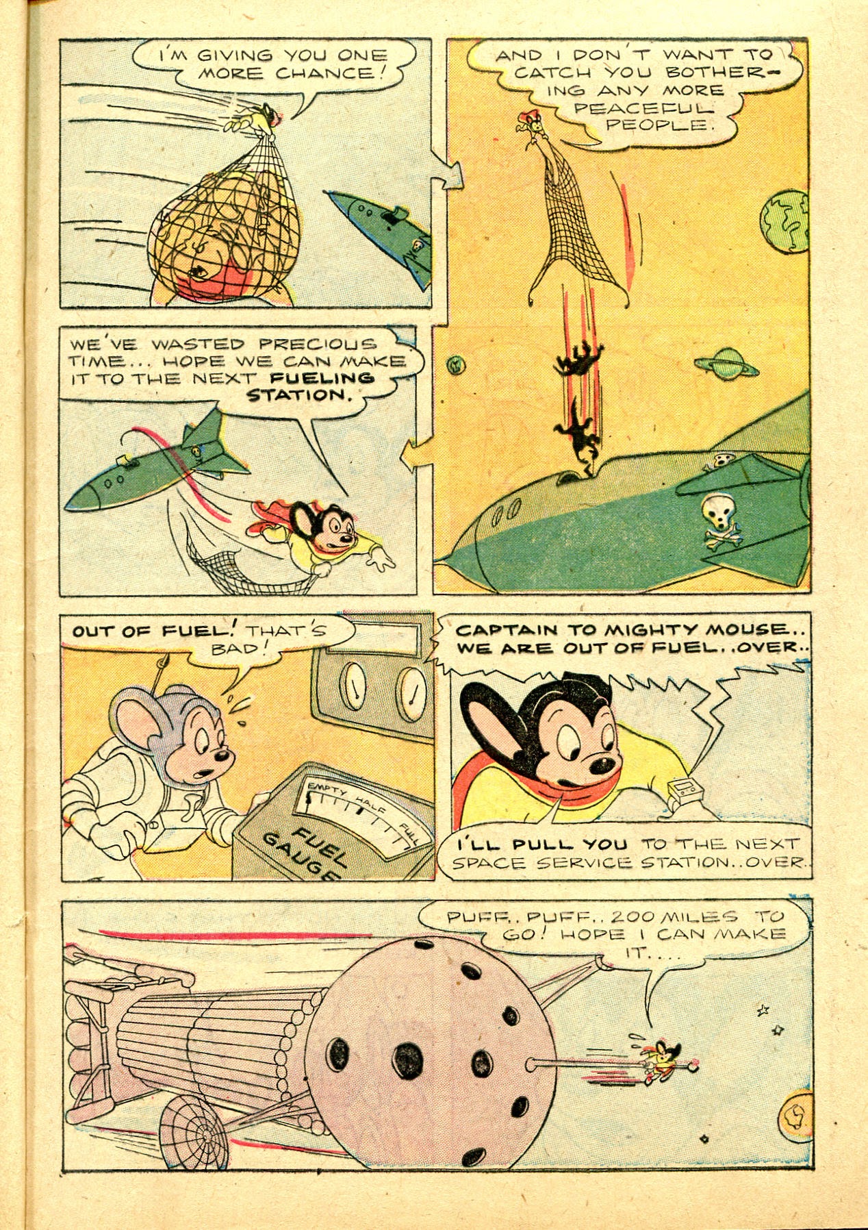 Read online Paul Terry's Mighty Mouse Comics comic -  Issue #44 - 9