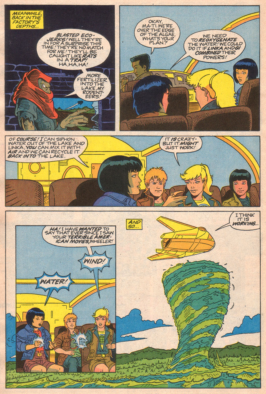 Read online Captain Planet and the Planeteers comic -  Issue #6 - 10