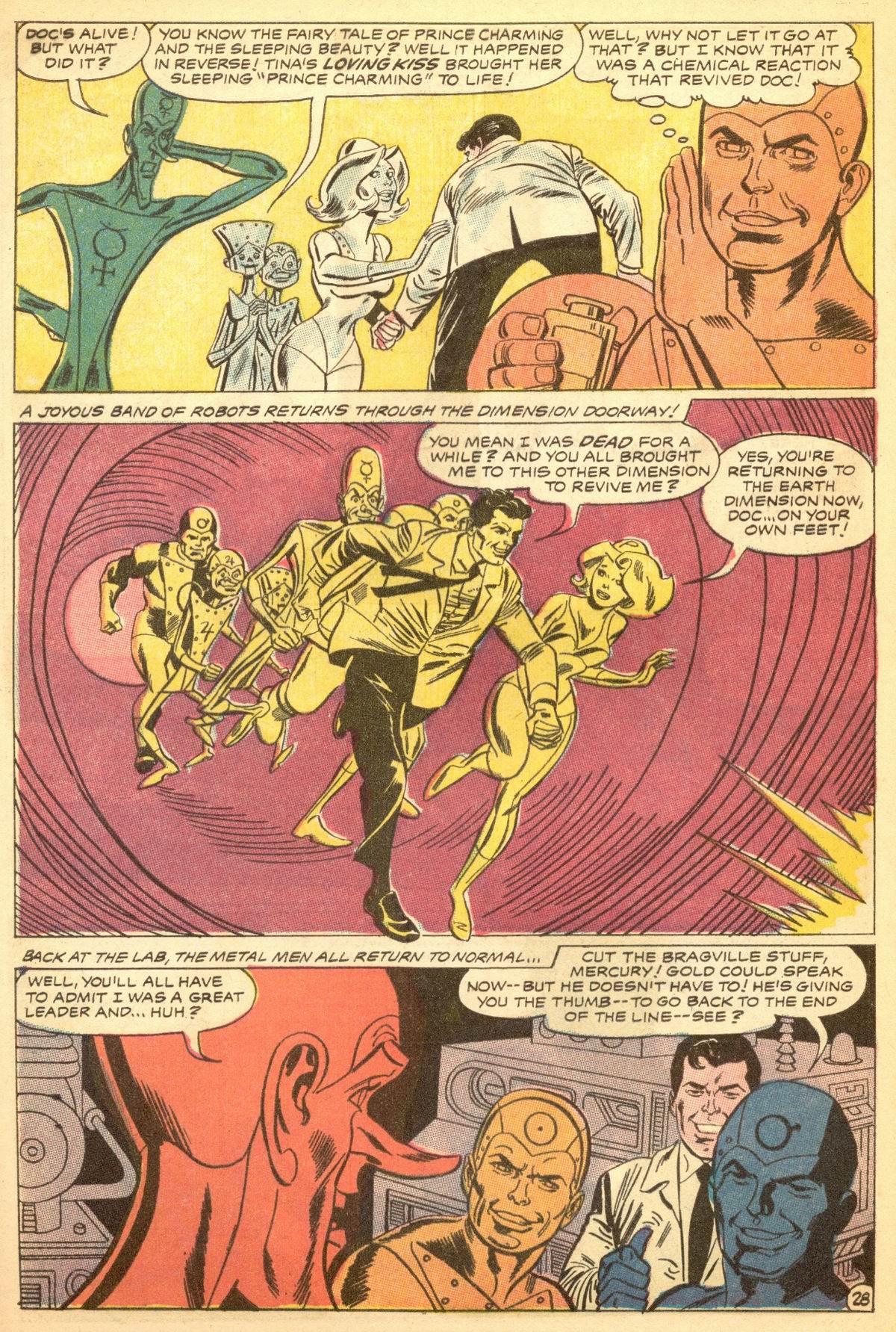 Read online Metal Men (1963) comic -  Issue #30 - 32