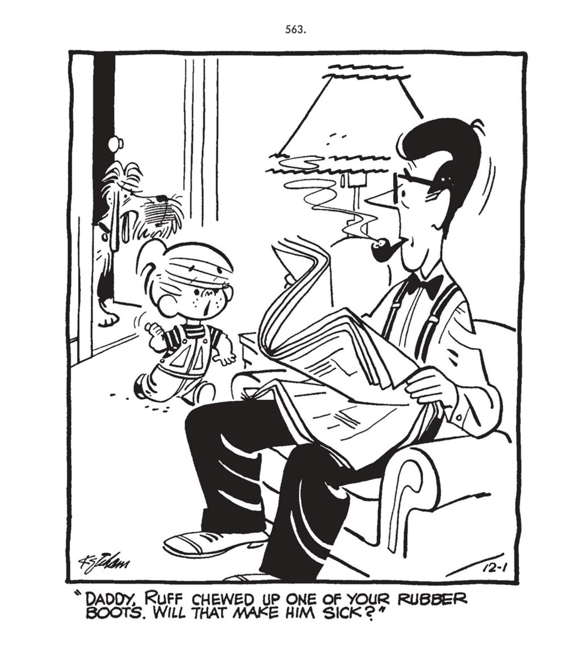 Read online Hank Ketcham's Complete Dennis the Menace comic -  Issue # TPB 1 (Part 6) - 91