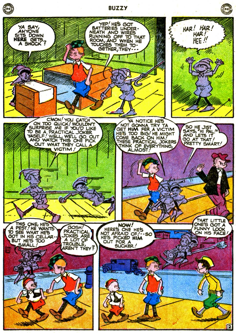 Read online Buzzy comic -  Issue #10 - 19